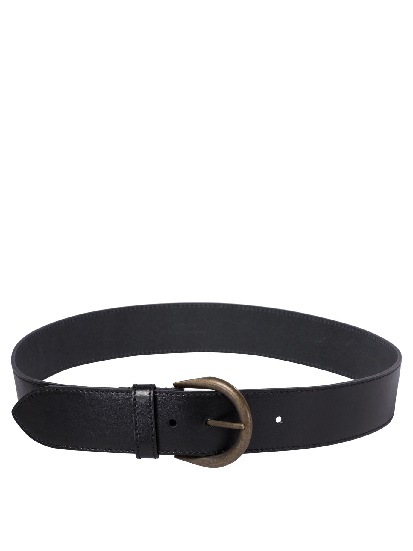 Cintura in pelle con chiusura con fibbia 732282AABO91000 (Saint Laurent / ベルト・サスペンダー ) | Saint Laurent (サンローラン)