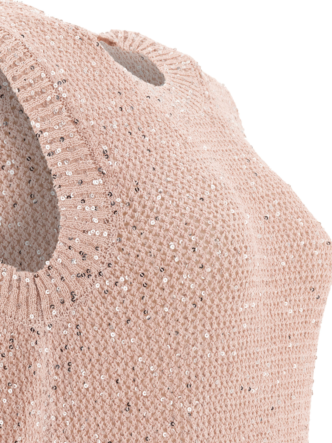 Knit top with sequins GWP01922P00169125235 (Golden Goose / ニット・セーター・カーディガン ) | Golden Goose (ゴールデングース)(3)