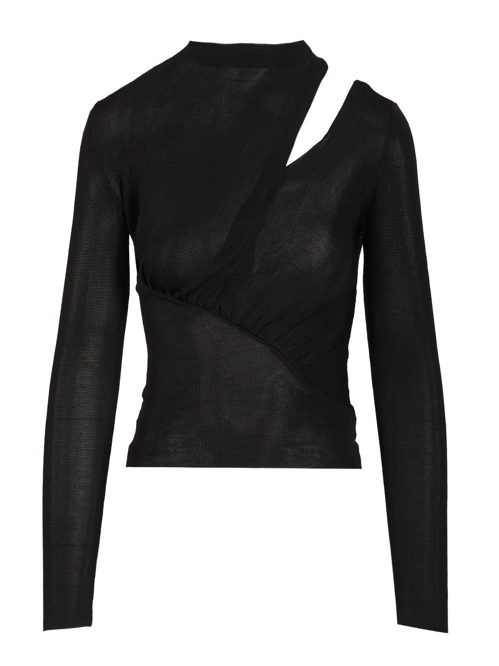 Viscose knit top PF25086TBBLACK (self-portrait / Tシャツ・カットソー ) | self-portrait (セルフ・ポートレイト)