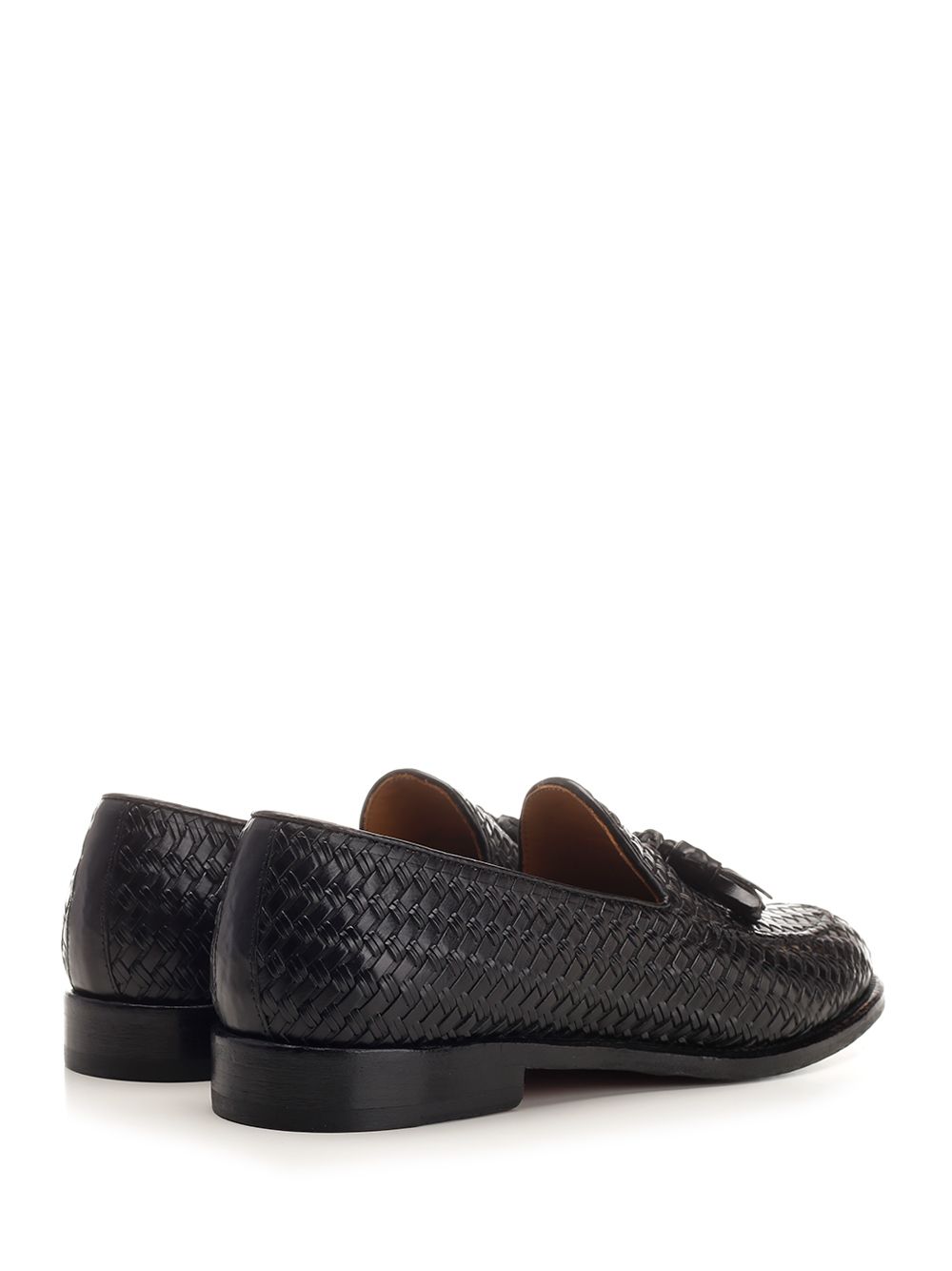 Loafer with tassels in woven leather 1836446MISANOGARDANERO (Corvari / ローファー ) | Corvari (コルバリ)(2)