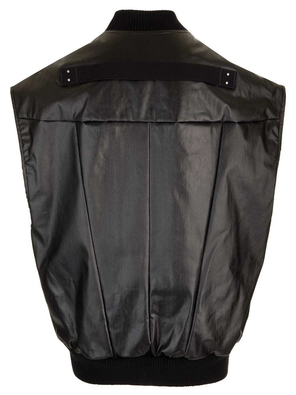 "Jumbo Filight" vest in coated denim RU01D3761SCT09 (Rick Owens / カジュアルジャケット・ベスト ) | Rick Owens (リック オウエンス)(1)