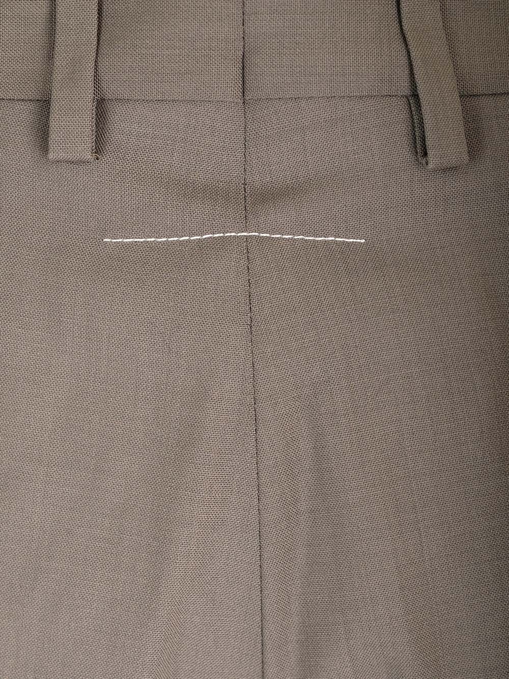 Tailored wool trousers SH2KA0006 (MM6 Maison Margiela / パンツ ) | MM6 Maison Margiela (エムエムシックス)(4)