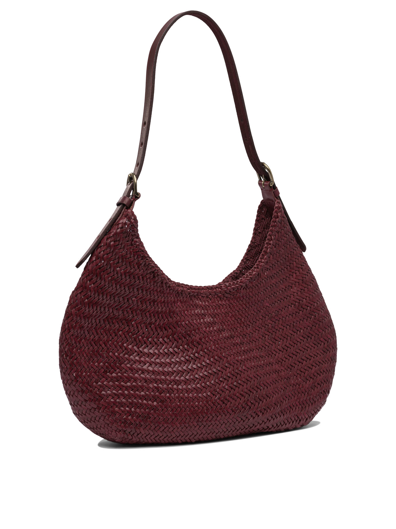 "Luna Mezza" shoulder bag 8021BORDO (dragon DIFFUSION / ハンドバッグ・ショルダーバッグ ) | dragon DIFFUSION (ドラゴンディフュージョン)(1)