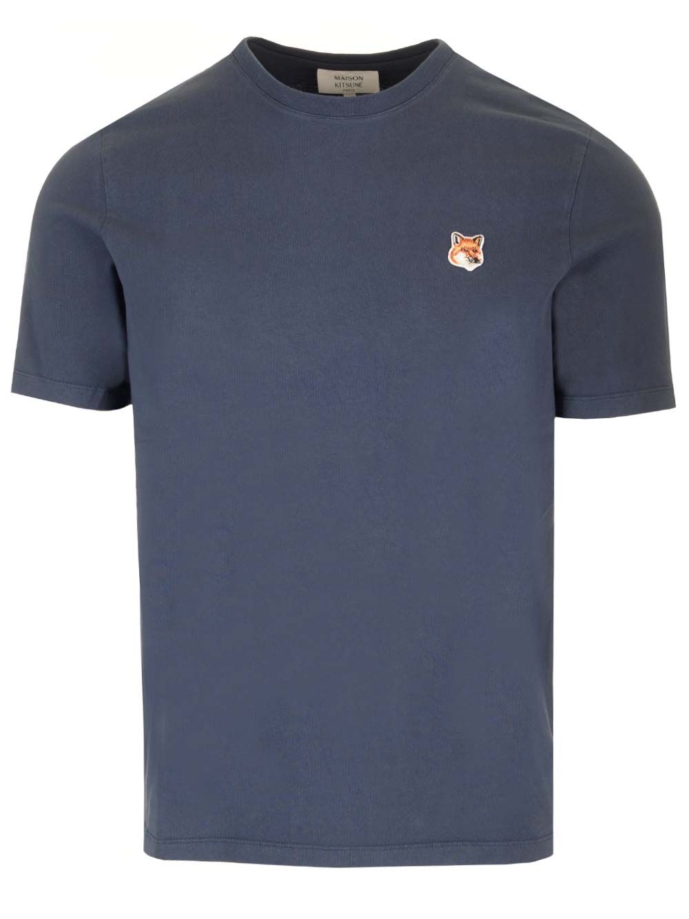 T-Shirt with Fox Head patch LM00104KJ0008P476 (Maison Kitsuné / Tシャツ・カットソー ) | Maison Kitsuné (メゾン キツネ)