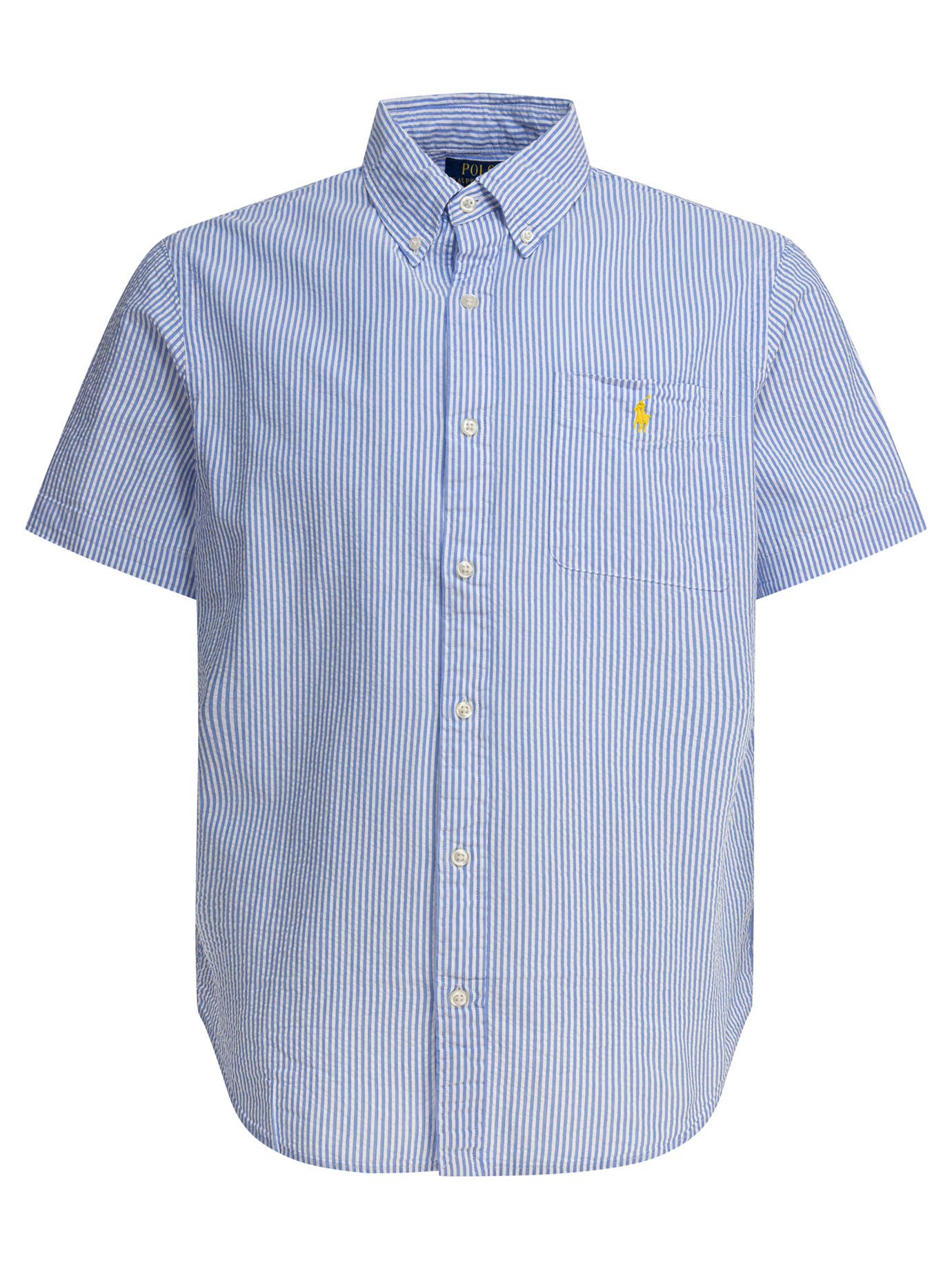 Seersucker shirt 7109065740022604ABLUEWHITE (Polo Ralph Lauren / シャツ・ブラウス ) | Polo Ralph Lauren (ポロ ラルフ ローレン)