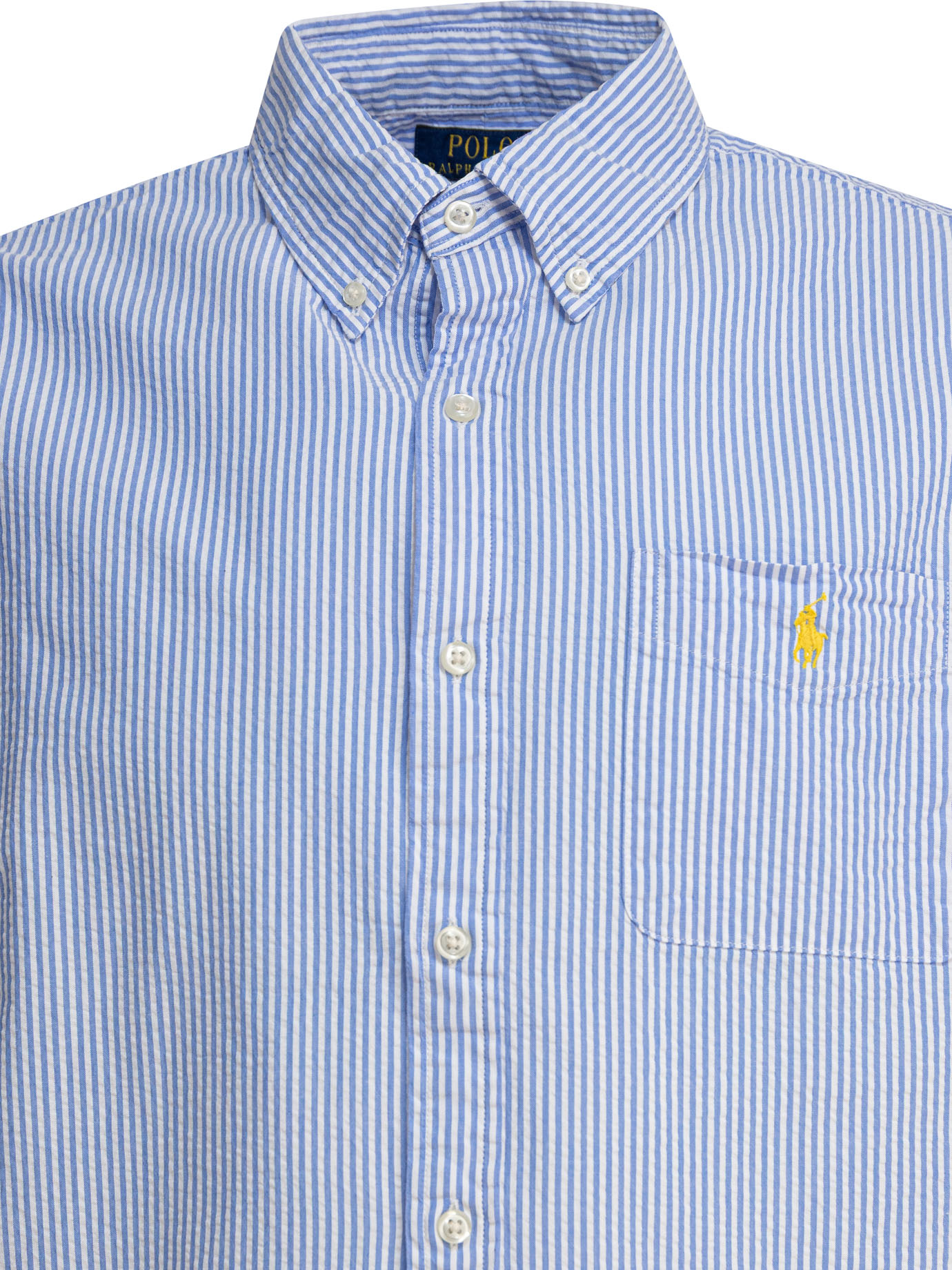 Seersucker shirt 7109065740022604ABLUEWHITE (Polo Ralph Lauren / シャツ・ブラウス ) | Polo Ralph Lauren (ポロ ラルフ ローレン)(2)