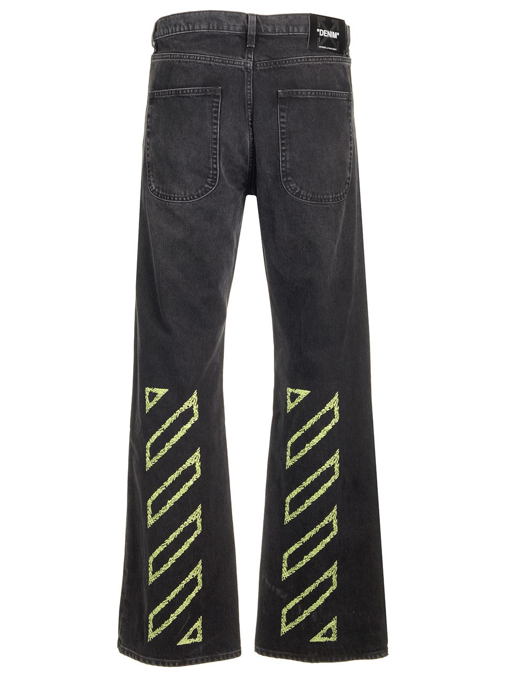Relaxed fit "Diag" jeans OMYA18JS25DEN0051350 (Off-White / ジーンズ ) | Off-White (オフホワイト)(1)