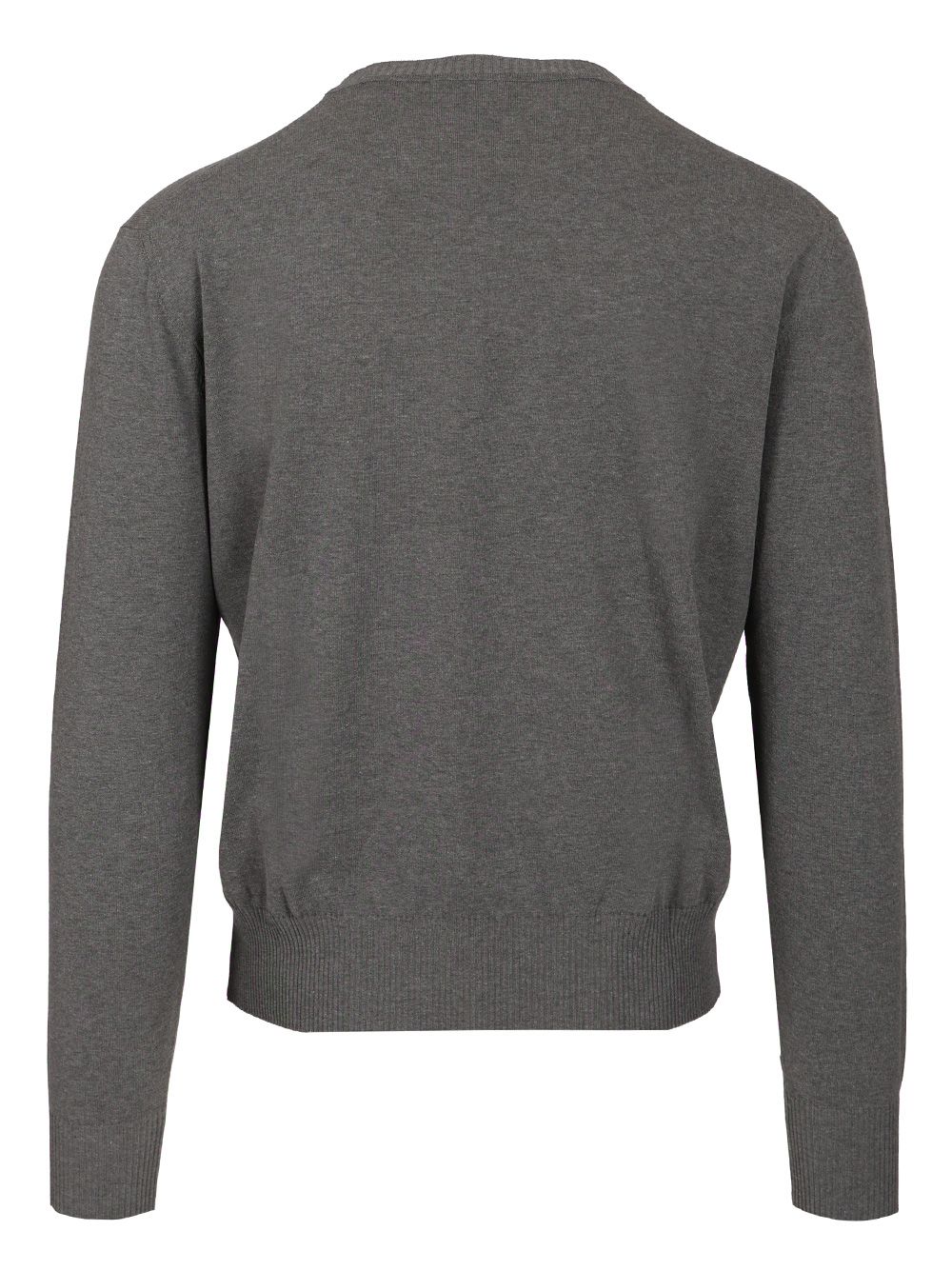 Grey crew neck sweater with diamond pattern 2701002DY003DP410 (Vivienne Westwood / ニット・セーター・カーディガン ) | Vivienne Westwood (ヴィヴィアン・ウェストウッド)(1)