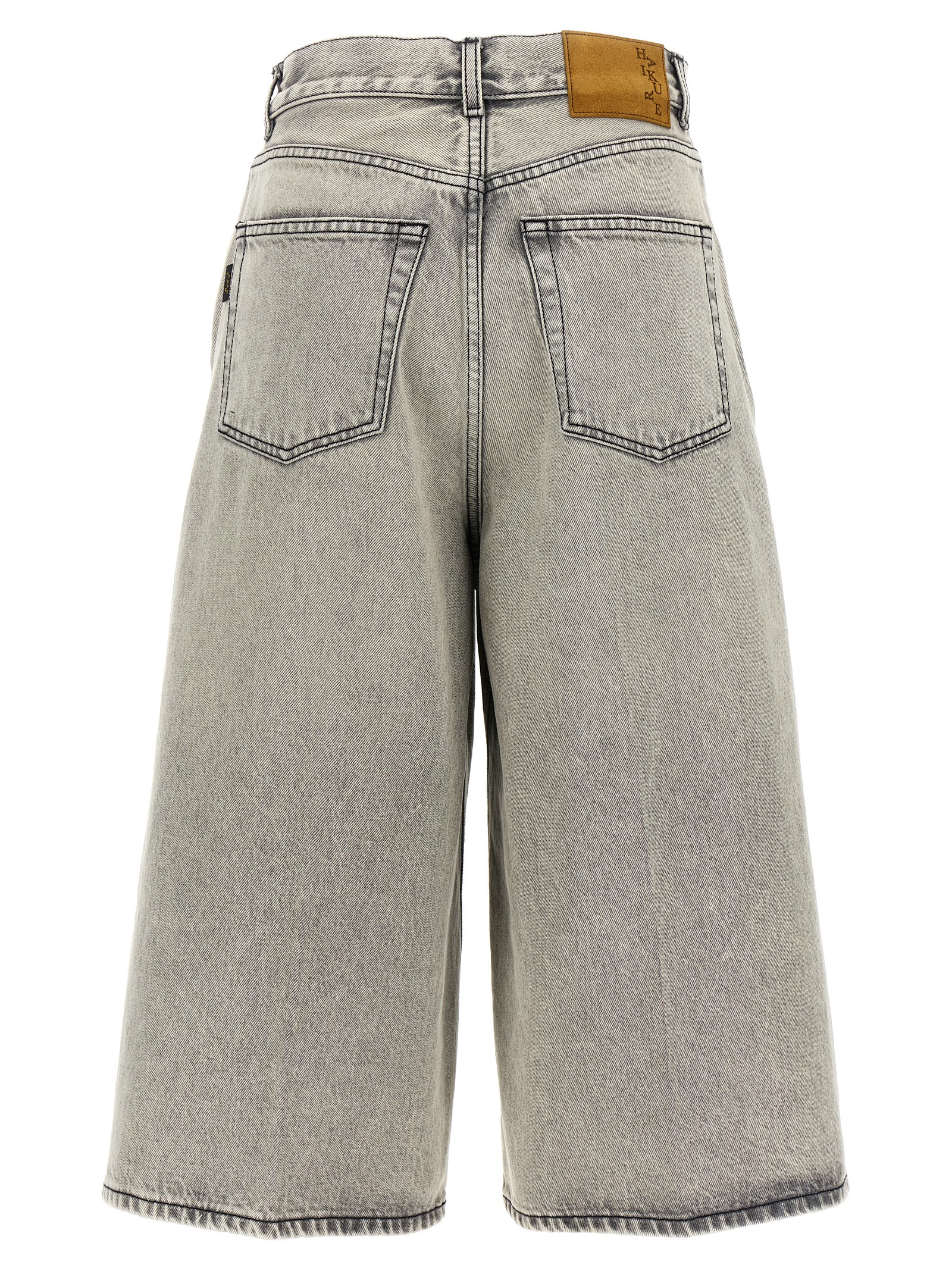 'Belle Pearl Grey' Bermuda Shorts HEW03339DF118L0896L0896 (HAIKURE / ショートパンツ ) | HAIKURE (ハイクレ)(1)