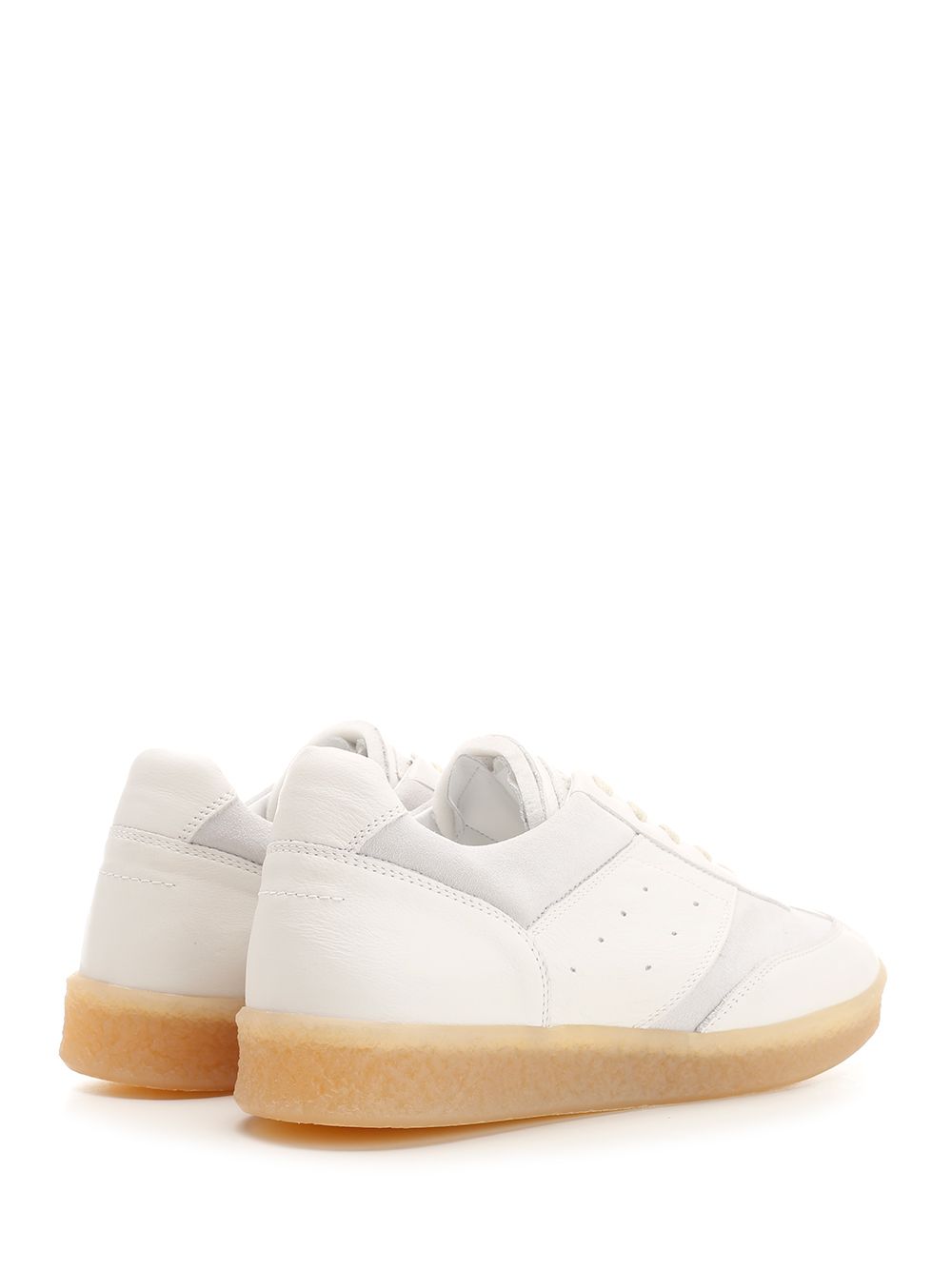 Low-top leather sneakers SH1WS0012P6435HA616 (MM6 Maison Margiela / スニーカー ) | MM6 Maison Margiela (エムエムシックス)(2)