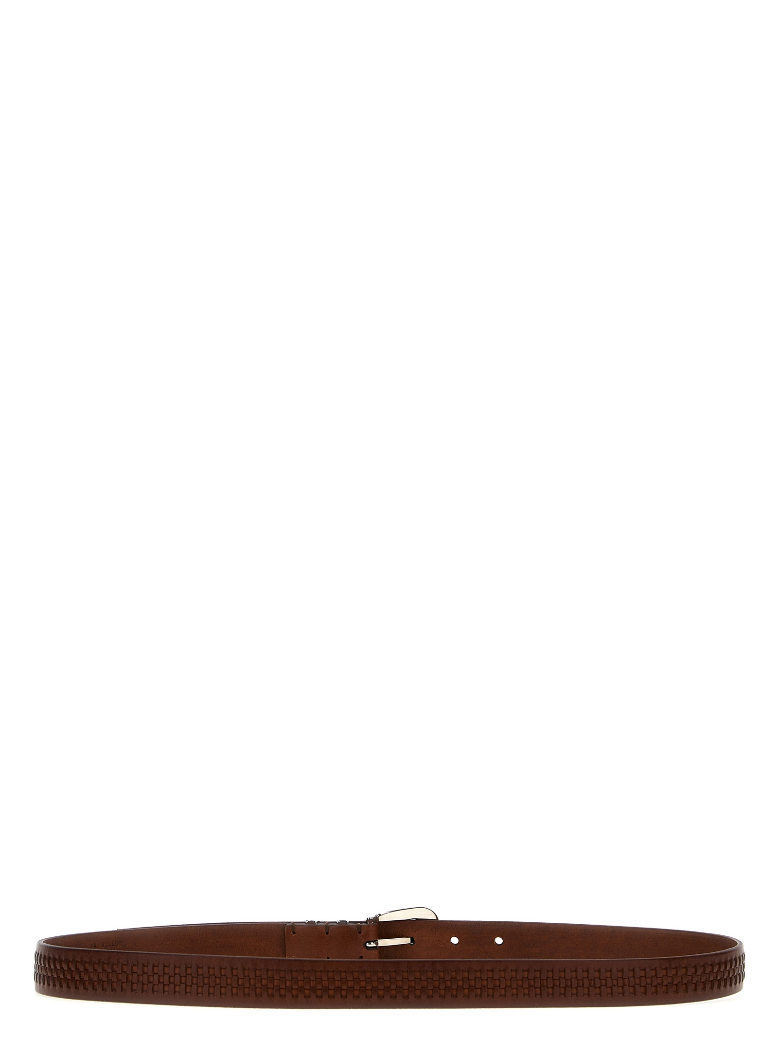 Leather belt MAUOA253C6719 (Brunello Cucinelli / ベルト・サスペンダー ) | Brunello Cucinelli (ブルネロ・クチネリ)(1)