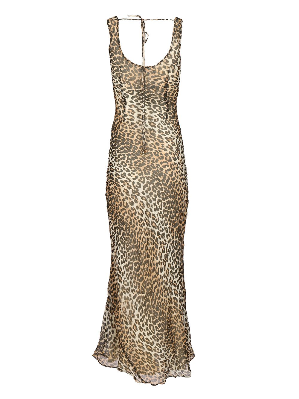 Long leopard dress W0436943 (GANNI / ワンピース・ドレス・オールインワン ) | GANNI (ガニー)(1)