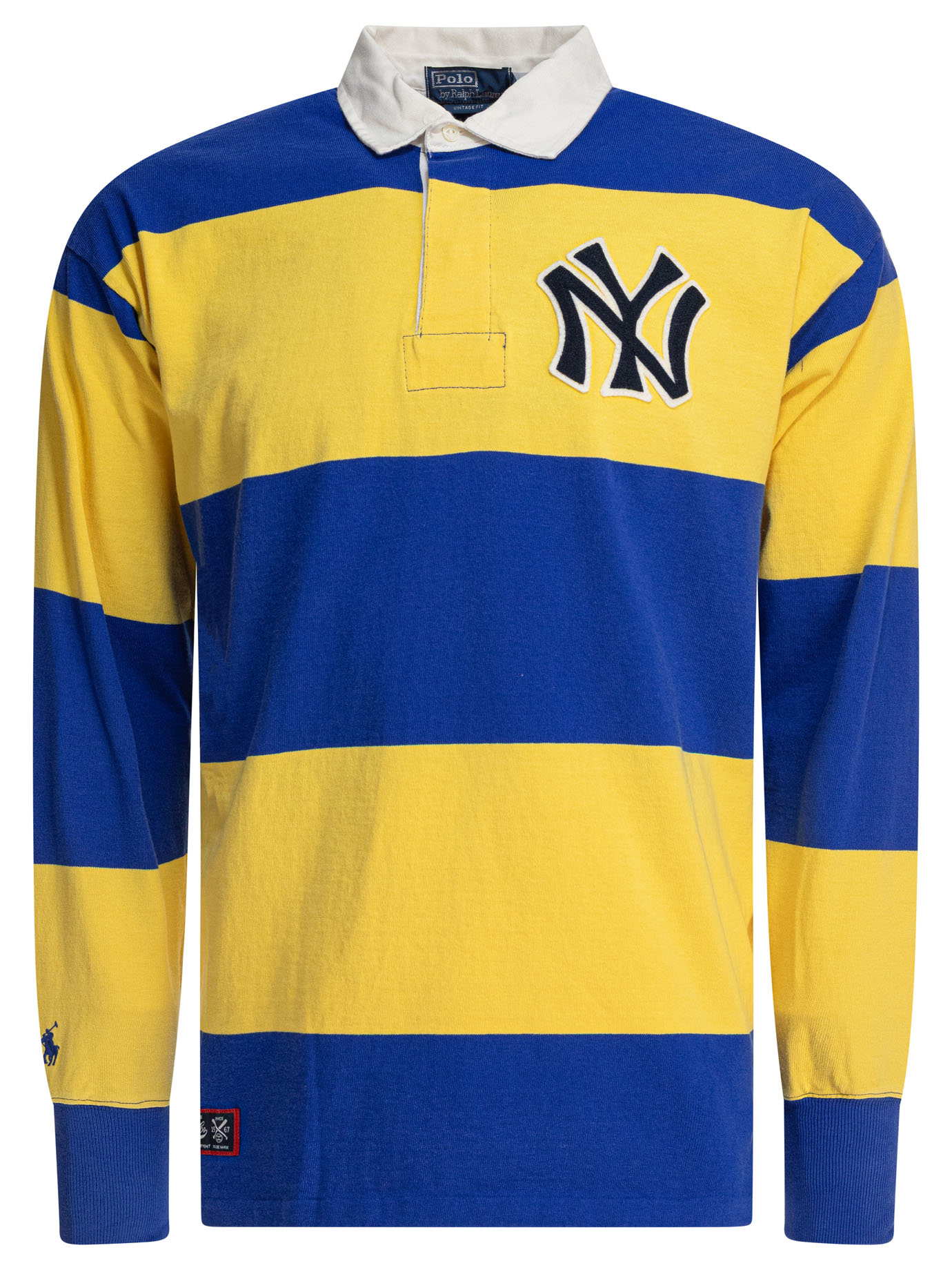 Rugby polo shirt 710967429001CRUISEROYALSIGNALYELLOW (Polo Ralph Lauren / ポロシャツ ) | Polo Ralph Lauren (ポロ ラルフ ローレン)