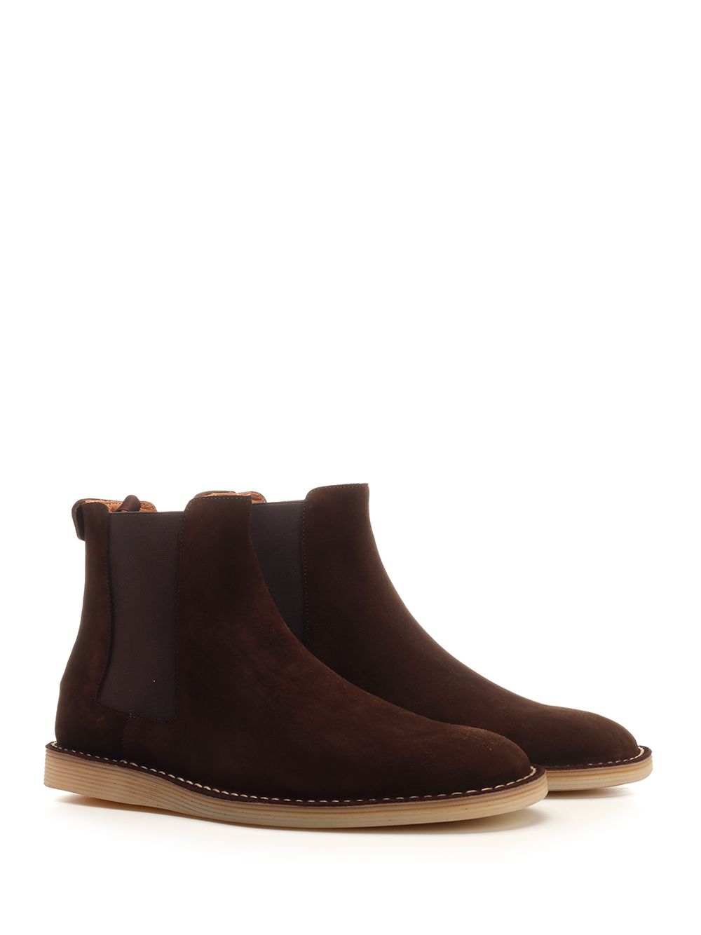 Brown suede ankle boots A70151AT44180081 (Dolce & Gabbana / ブーツ ) | Dolce & Gabbana (ドルチェガッバーナ)(1)