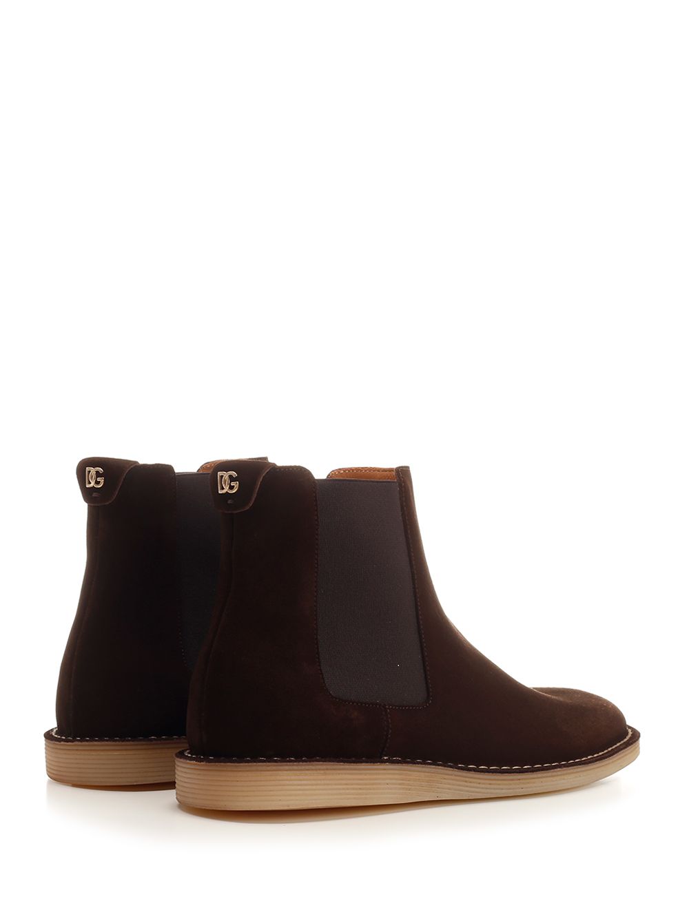 Brown suede ankle boots A70151AT44180081 (Dolce & Gabbana / ブーツ ) | Dolce & Gabbana (ドルチェガッバーナ)(2)