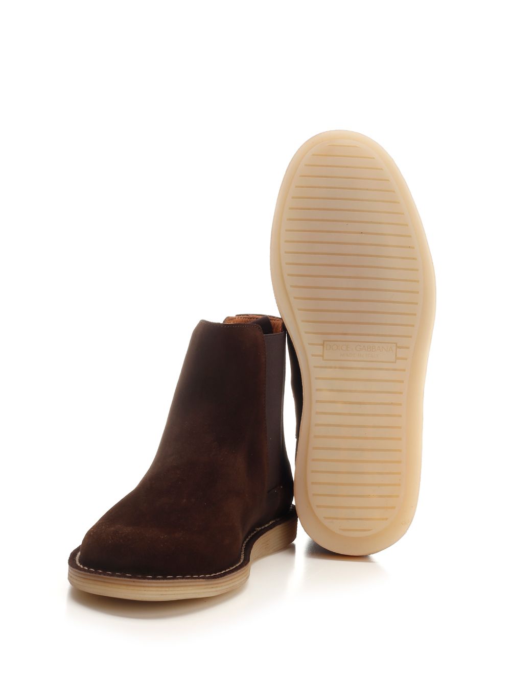 Brown suede ankle boots A70151AT44180081 (Dolce & Gabbana / ブーツ ) | Dolce & Gabbana (ドルチェガッバーナ)(4)