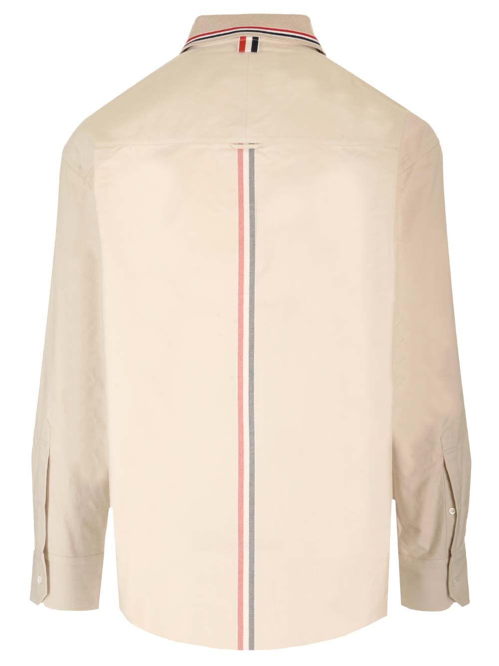 Stripe Cotton Flannel Oversized Shirt MWL407CF0351114 (Thom Browne / シャツ・ブラウス ) | Thom Browne (トム・ブラウン)(1)