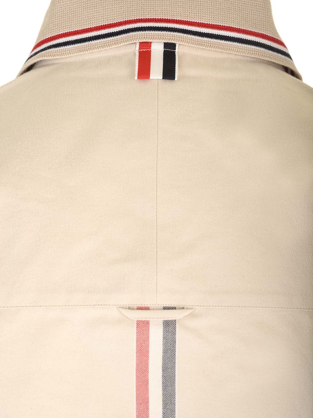 Stripe Cotton Flannel Oversized Shirt MWL407CF0351114 (Thom Browne / シャツ・ブラウス ) | Thom Browne (トム・ブラウン)(4)