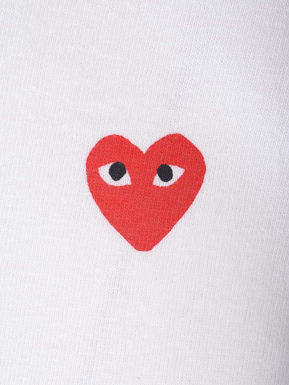 T-shirt with red hearts AXT3370513 (PLAY Comme Des Garçons / Tシャツ・カットソー ) | PLAY Comme Des Garçons (プレイ コムデギャルソン)(2)