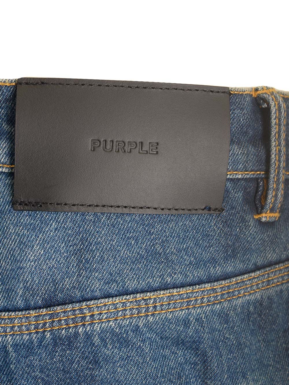 P018 Triple Pocket Cargo Jeans P018TPDI424DKINDIGO (PURPLE / ジーンズ ) | PURPLE (パープル)(4)