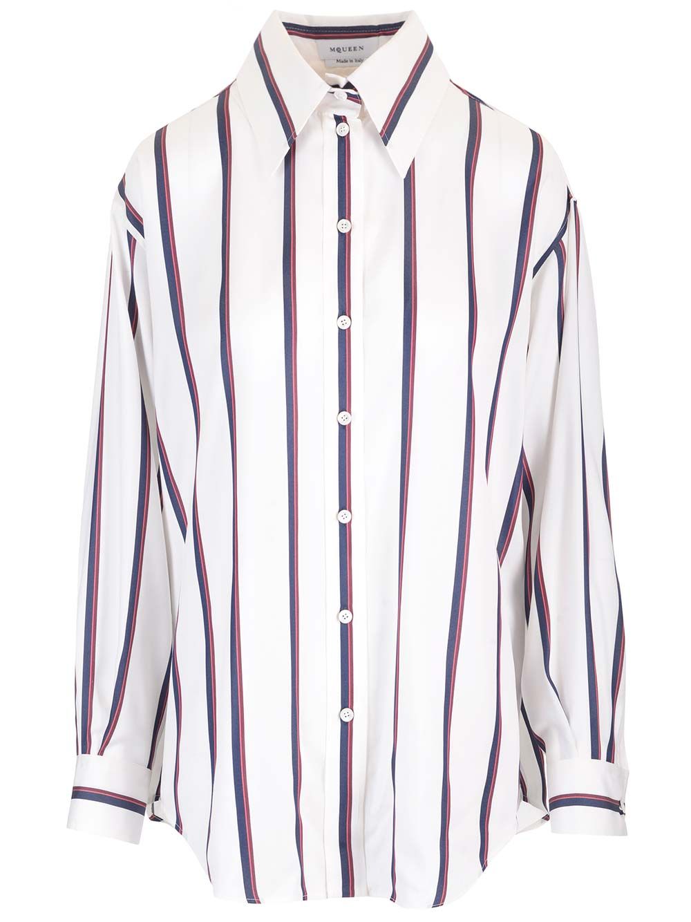 "College Stripe" shirt 819450QBAC99194 (Alexander McQUEEN / シャツ・ブラウス ) | Alexander McQUEEN (アレキサンダー・マックイーン)