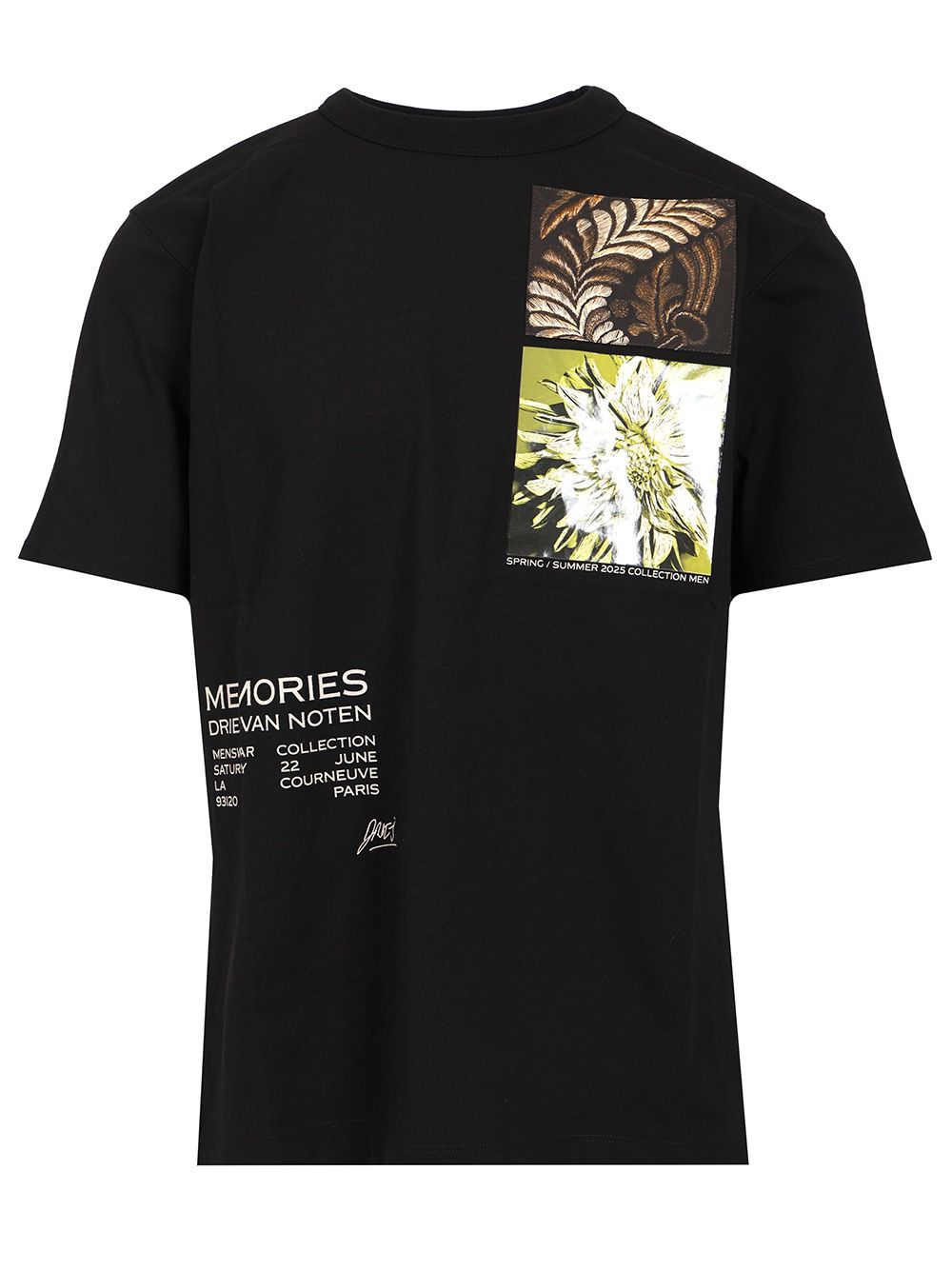 Tシャツ・カットソー Dries Van Noten Hemmings Printed Double Sleeve T-Shirt HEMMINGS PRINTED DOUBLE SLEEVE T-SHIRT (Dries Van Noten/T