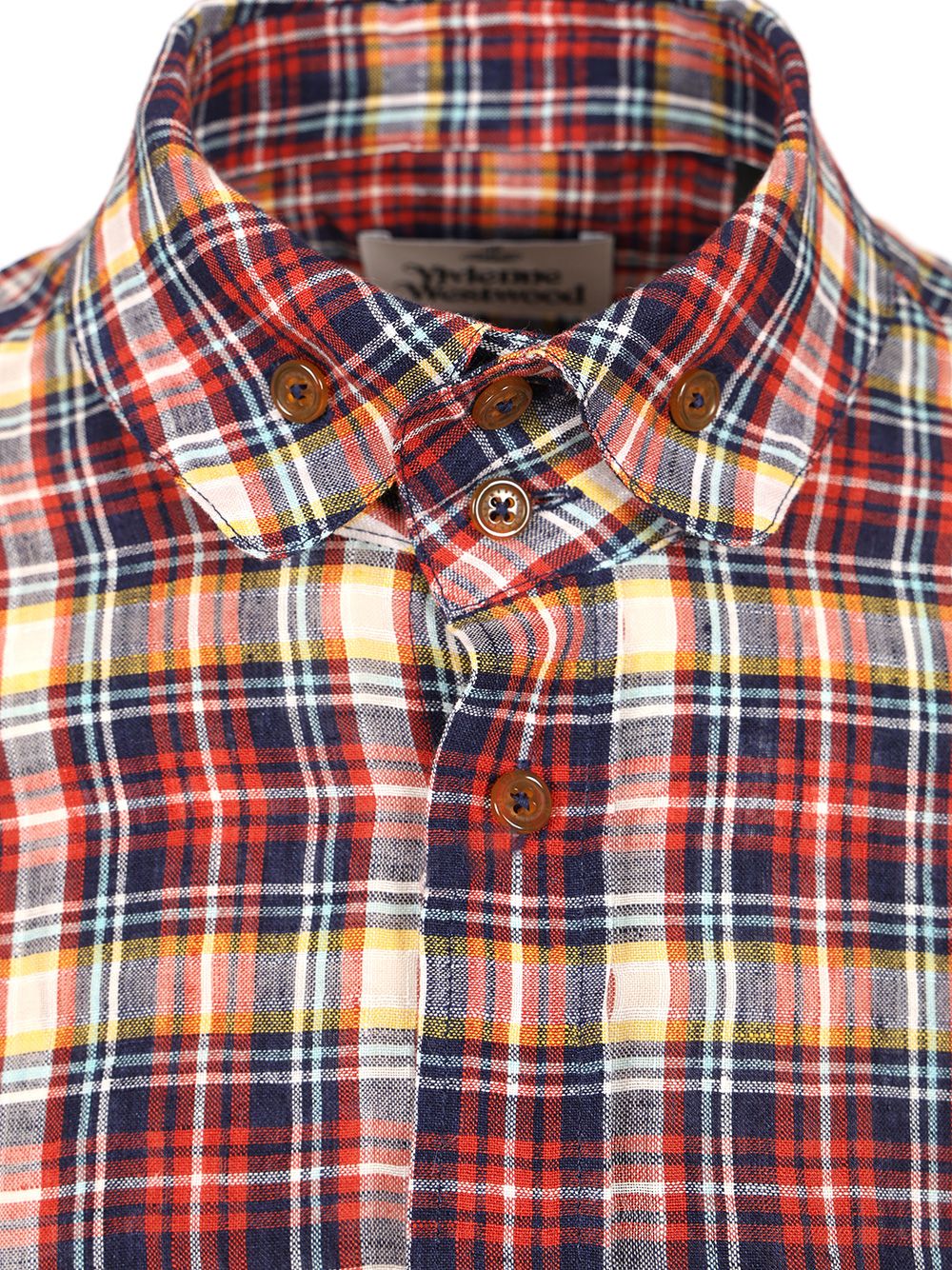"Two button Krall" linen shirt 24010005W013RO202 (Vivienne Westwood / シャツ・ブラウス ) | Vivienne Westwood (ヴィヴィアン・ウェストウッド)(3)
