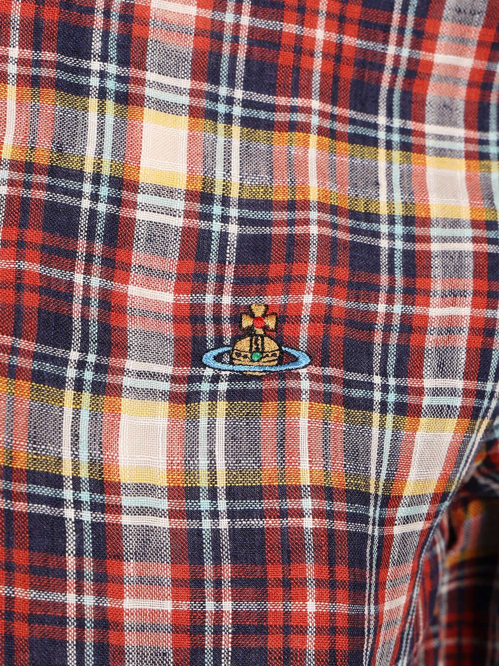 "Two button Krall" linen shirt 24010005W013RO202 (Vivienne Westwood / シャツ・ブラウス ) | Vivienne Westwood (ヴィヴィアン・ウェストウッド)(4)