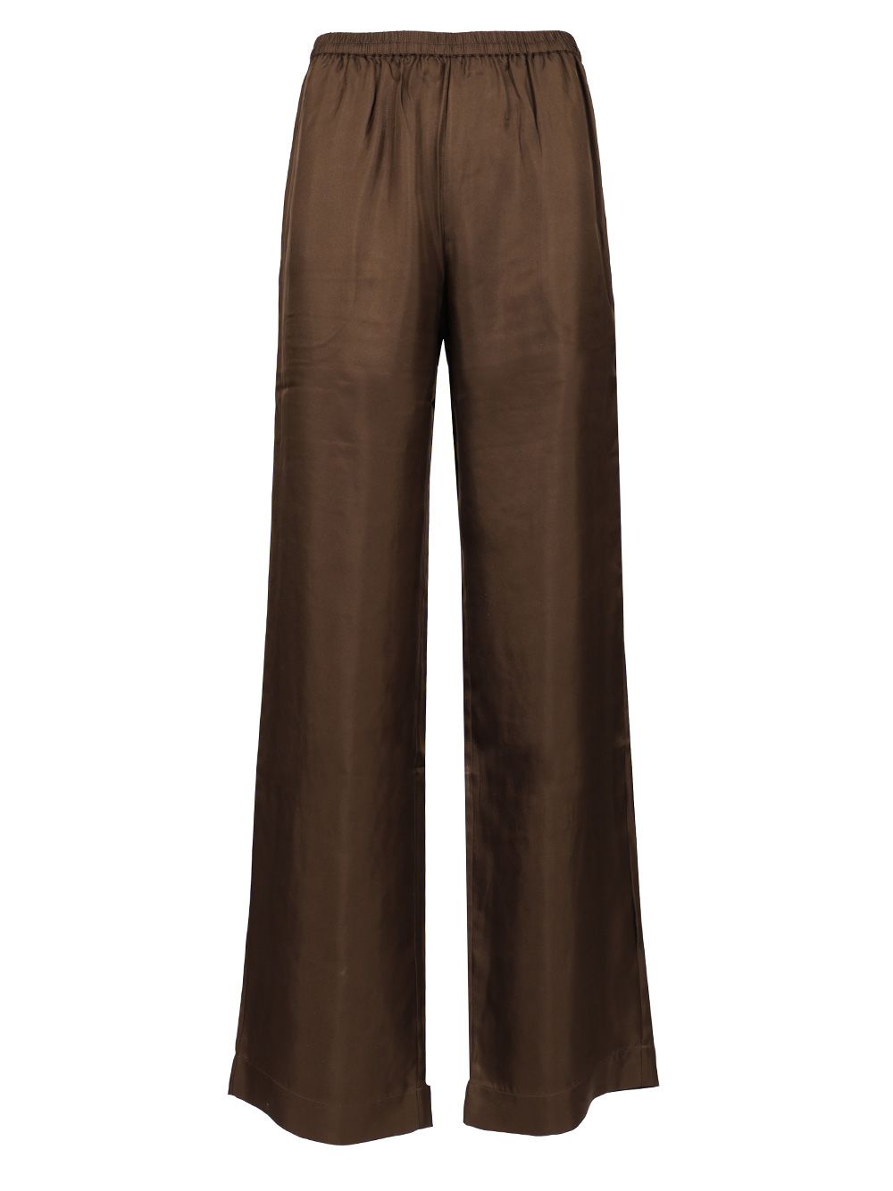 "Alera" silk pants ALERADEEPTAUPE (LOULOU STUDIO / パンツ ) | LOULOU STUDIO (ルルスタジオ)