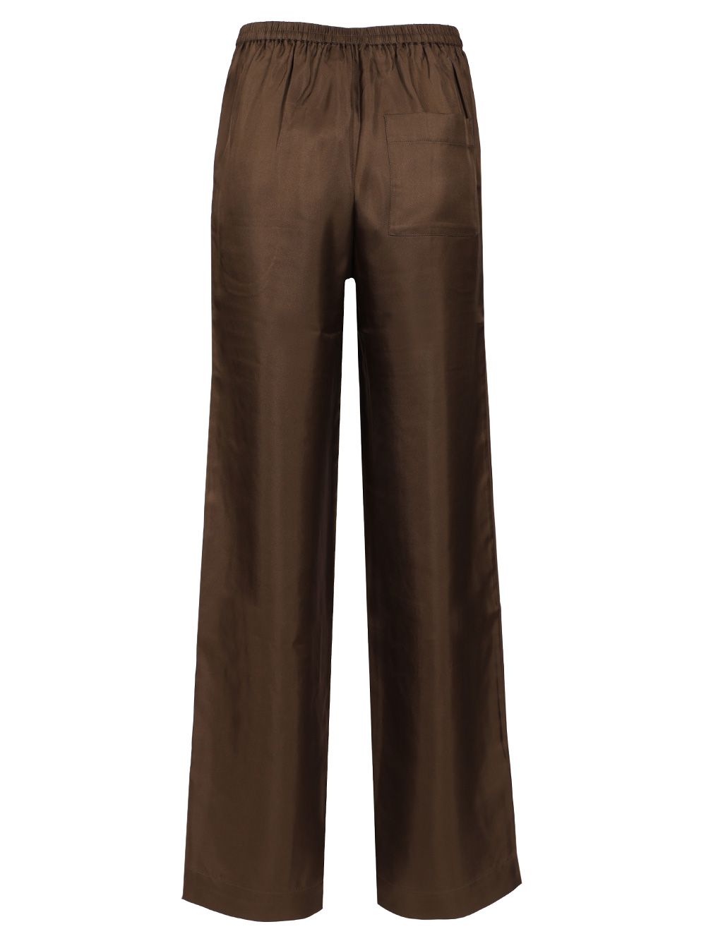 "Alera" silk pants ALERADEEPTAUPE (LOULOU STUDIO / パンツ ) | LOULOU STUDIO (ルルスタジオ)(1)