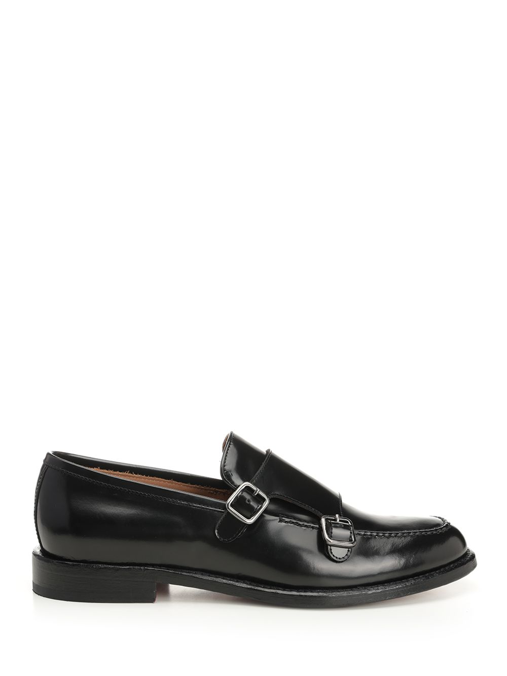 Double buckle moccasin 1832WEMBLEYNERO (Corvari / ローファー ) | Corvari (コルバリ)