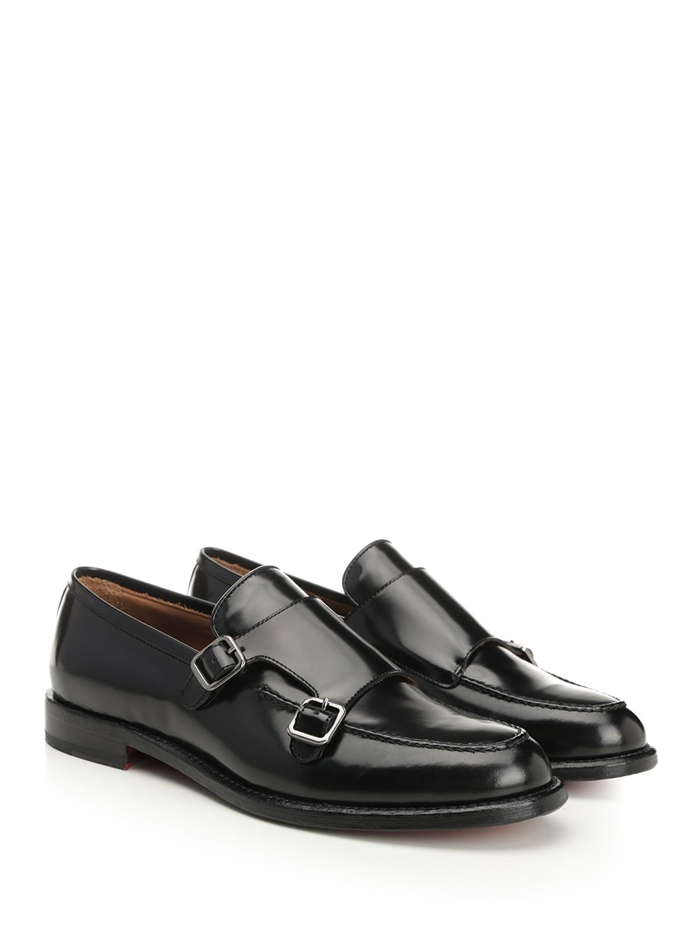 Double buckle moccasin 1832WEMBLEYNERO (Corvari / ローファー ) | Corvari (コルバリ)(1)