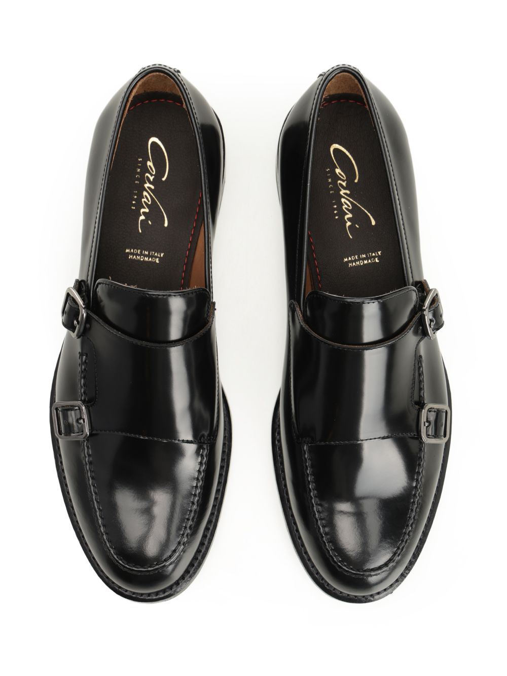 Double buckle moccasin 1832WEMBLEYNERO (Corvari / ローファー ) | Corvari (コルバリ)(4)
