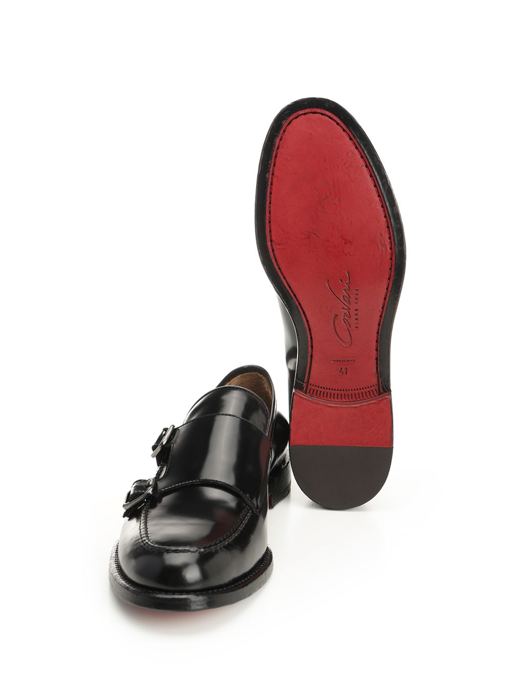 Double buckle moccasin 1832WEMBLEYNERO (Corvari / ローファー ) | Corvari (コルバリ)(5)