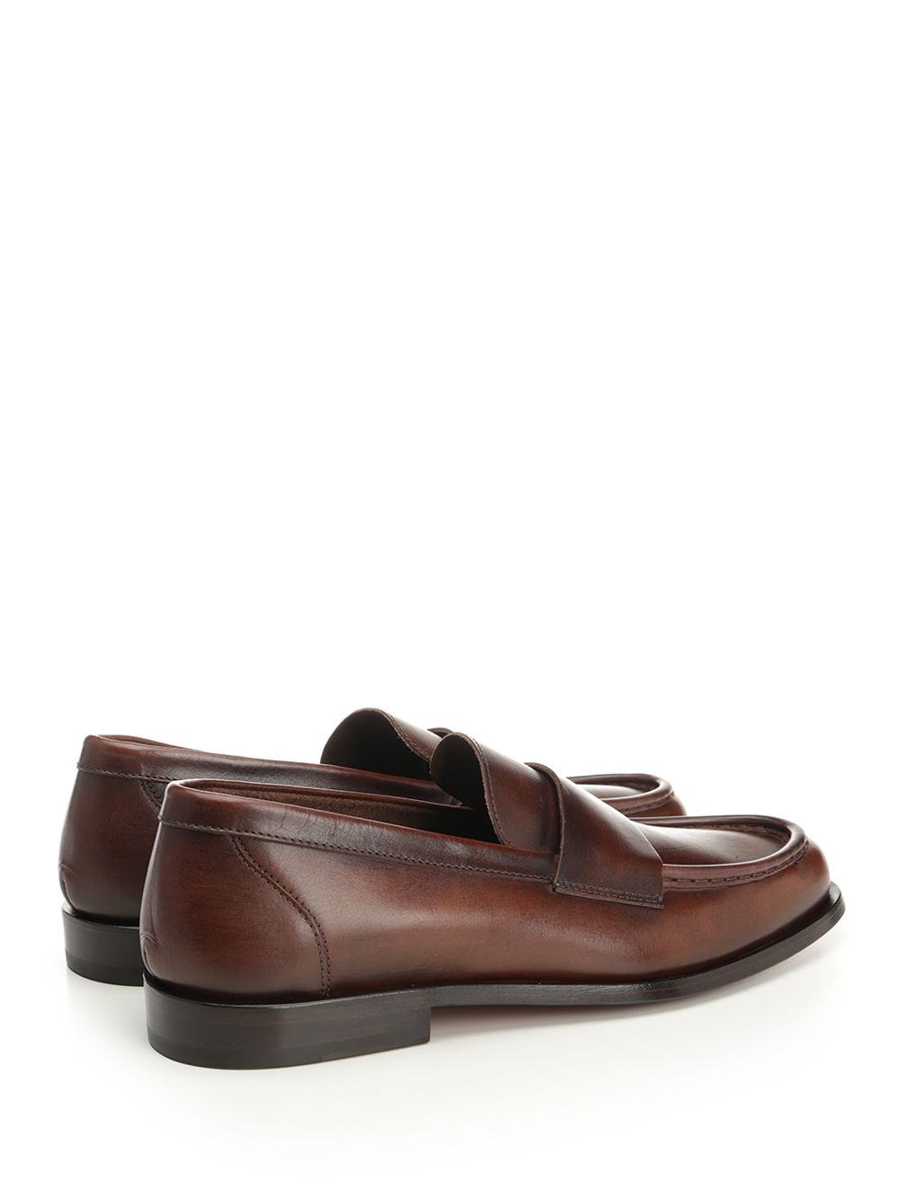 Brown mocassin 1866CLUBBINTABACCO (Corvari / ローファー ) | Corvari (コルバリ)(2)