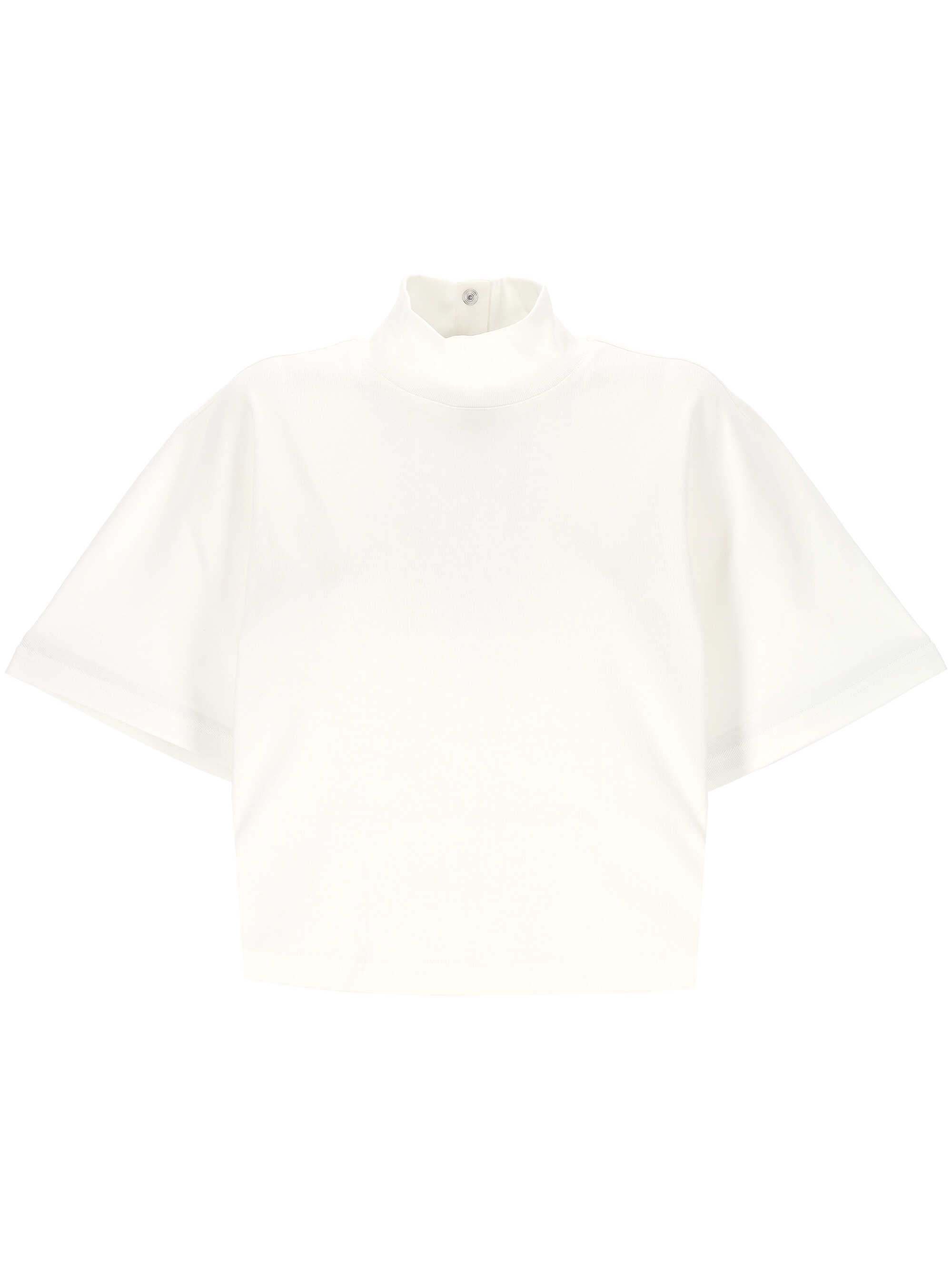 Tシャツ・カットソー ALAIA FW25 T-shirts (AA9I0007J068B 000) Alaïa | Ribbed High Neck T-Shirt at Ekseption - EKSEPTION USA