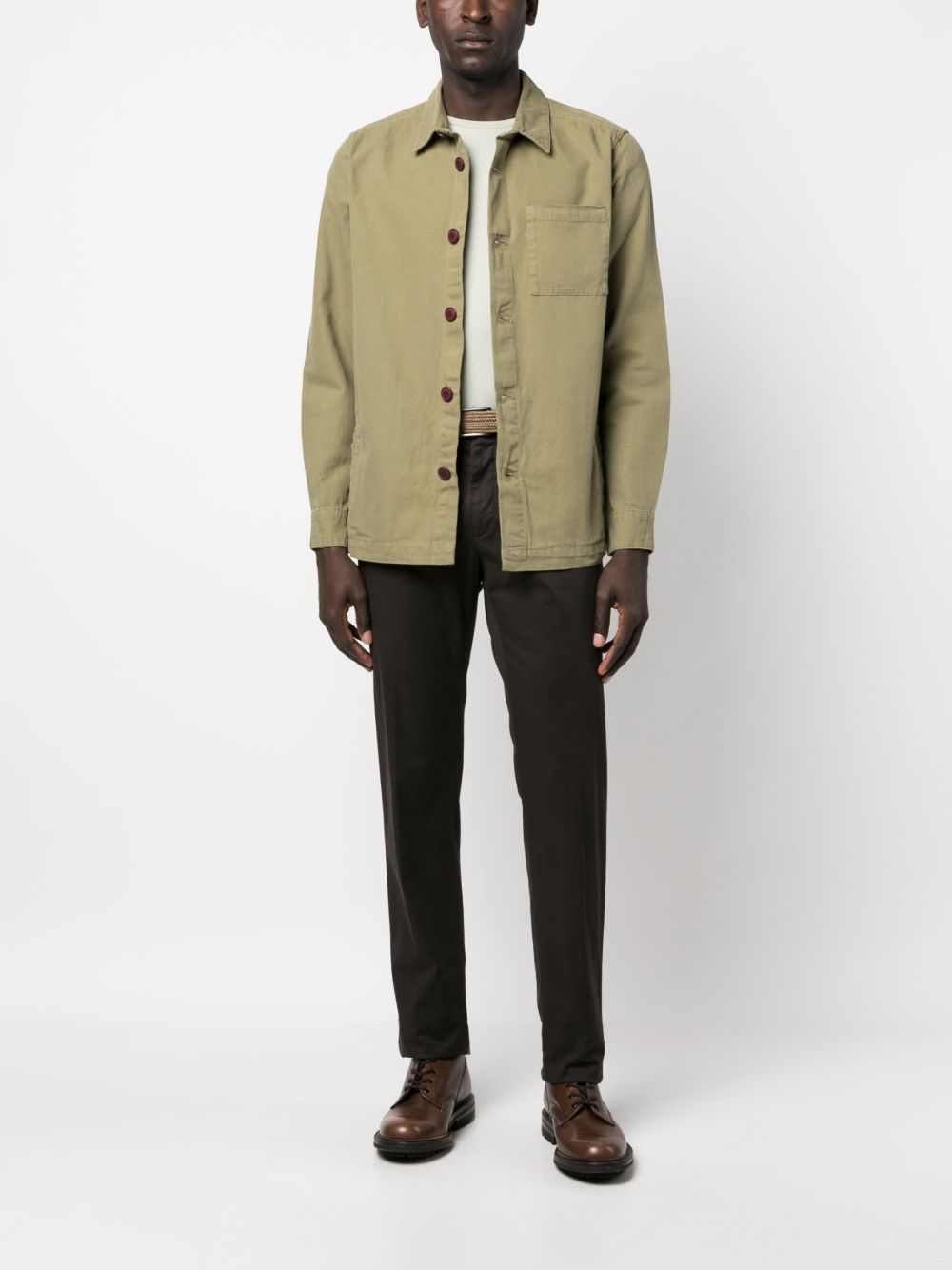 Barbour Shirts Green MOS0281MOSOL31 (Barbour / シャツ・ブラウス ) | Barbour (バブアー)(3)