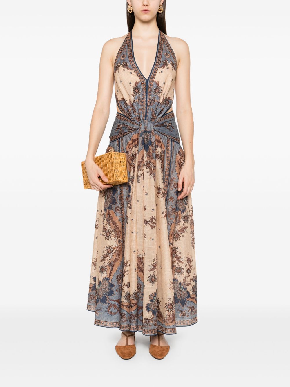 ワンピース Zimmermann DRESS (4234DSS253) Zimmermann Dresses Blue (ZIMMERMANN/ワンピース・ドレス