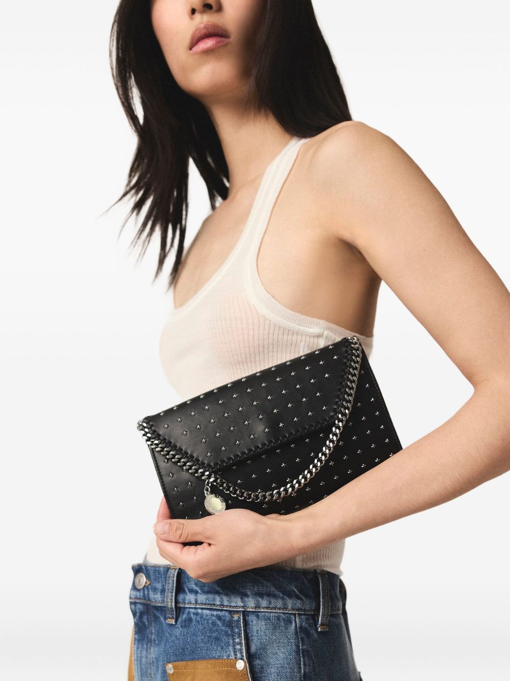 Stella McCartney Bags.. Black 581238WP06111000 (Stella McCartney / ハンドバッグ・ショルダーバッグ ) | Stella McCartney (ステラ マッカートニー)(1)