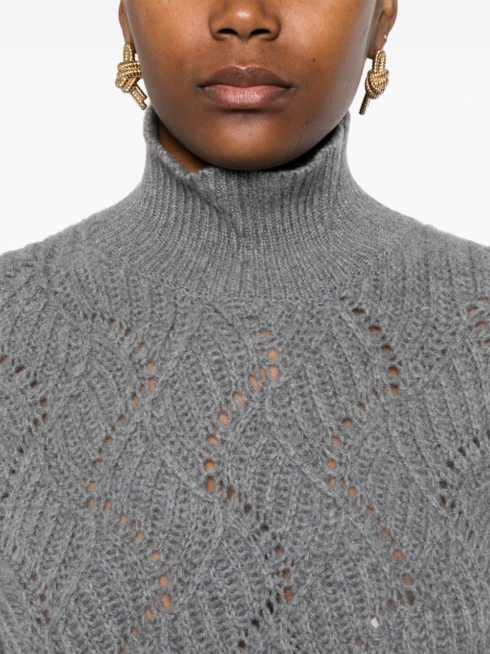 Etro Sweaters Grey WRKE0333AW008N3454 (ETRO / ニット・セーター・カーディガン ) | ETRO (エトロ)(3)