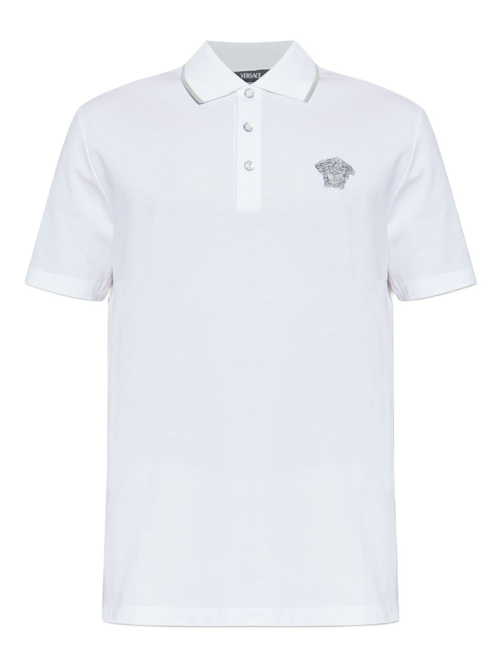 Versace T-shirts and Polos White 10139061A149751W000 (VERSACE / ポロシャツ ) | VERSACE (ヴェルサーチェ)