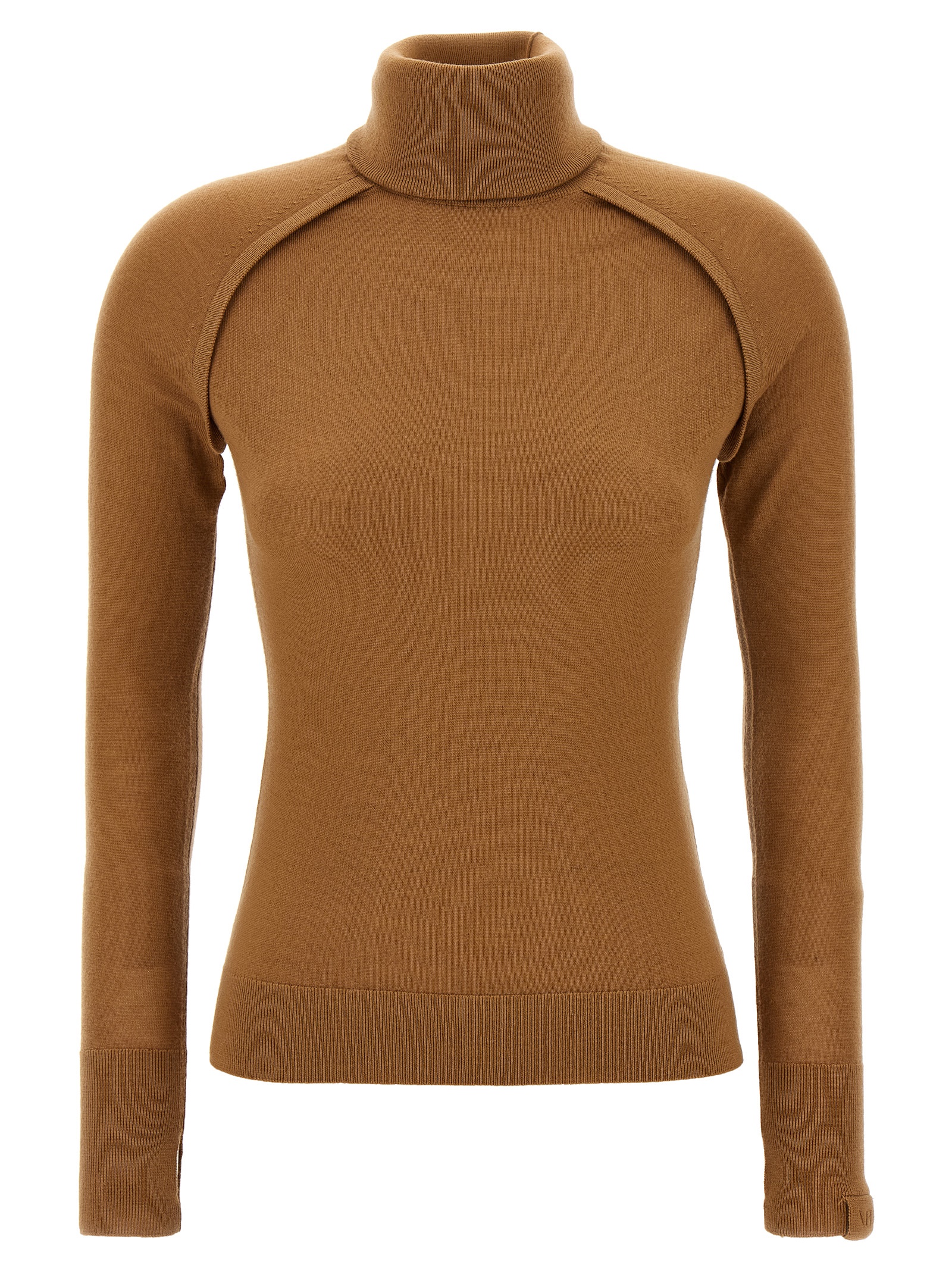 'Piping' sweater 1325KTP006541ACAMEL (VICTORIA BECKHAM / ニット・セーター・カーディガン ) | VICTORIA BECKHAM (ヴィクトリア ベッカム)