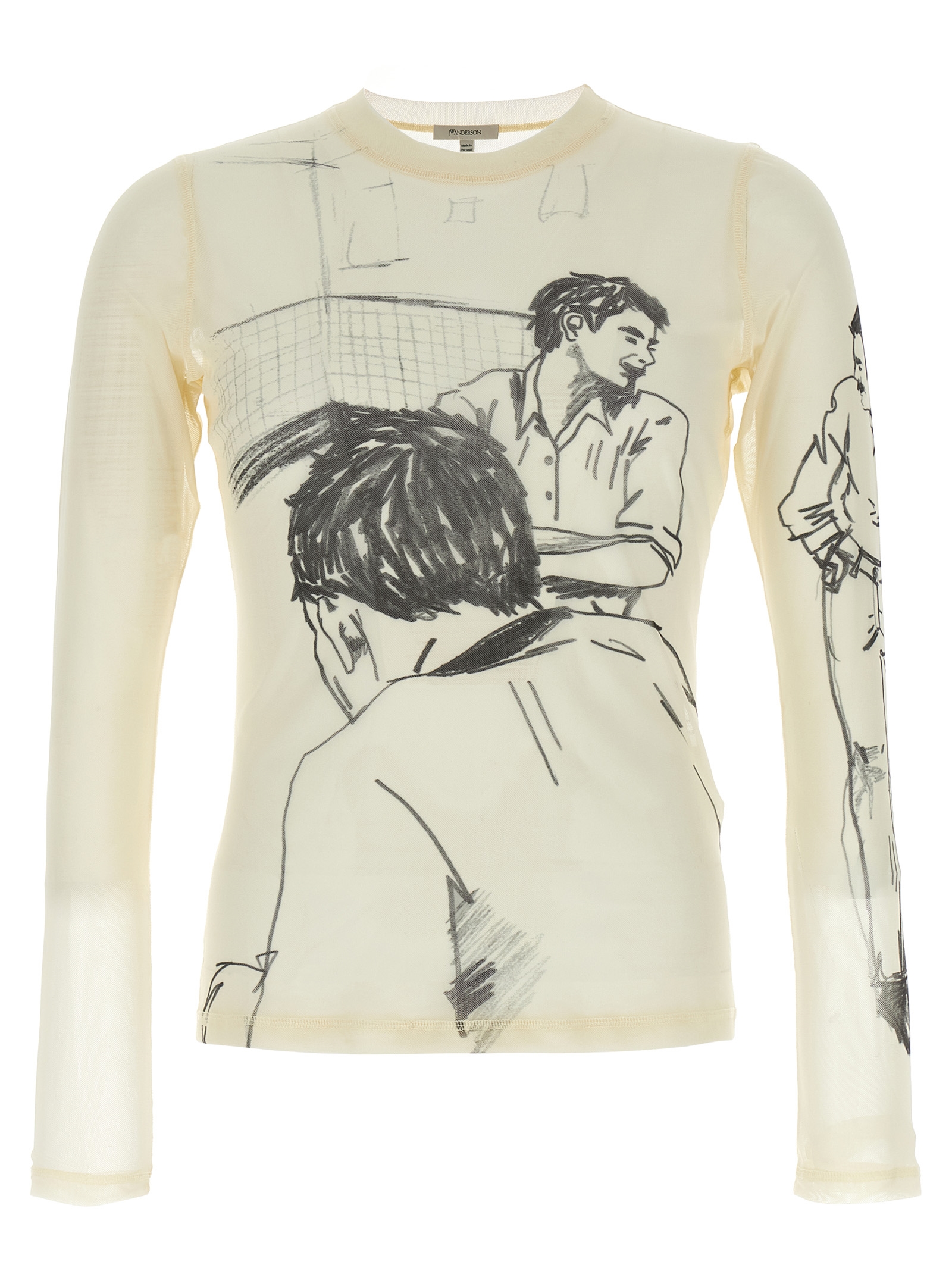 'Long sleeve Underpinning' T-shirt JO0234PG1814002 (JW Anderson / Tシャツ・カットソー ) | JW Anderson (ジェイダブリュー アンダーソン)