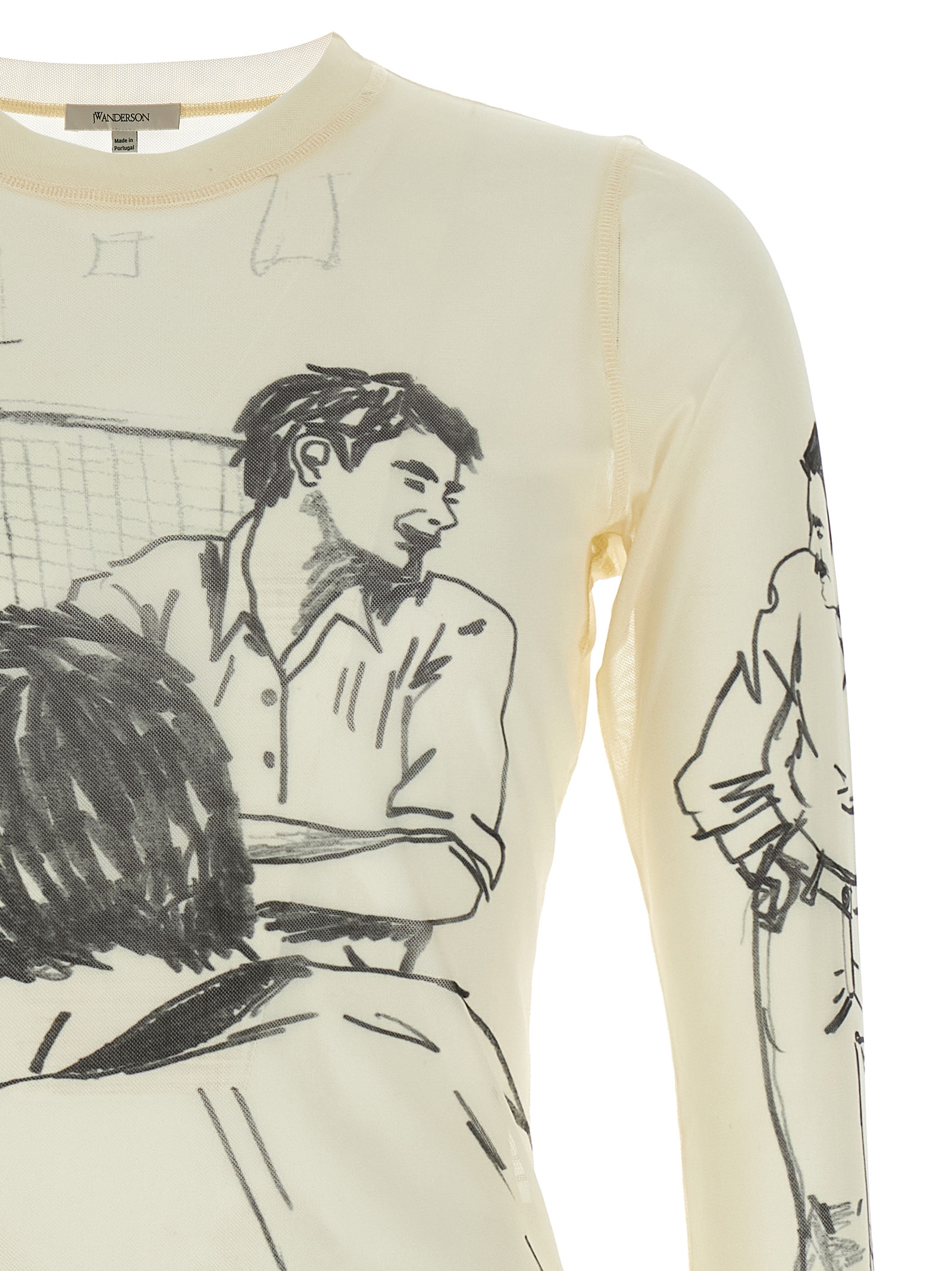 'Long sleeve Underpinning' T-shirt JO0234PG1814002 (JW Anderson / Tシャツ・カットソー ) | JW Anderson (ジェイダブリュー アンダーソン)(2)