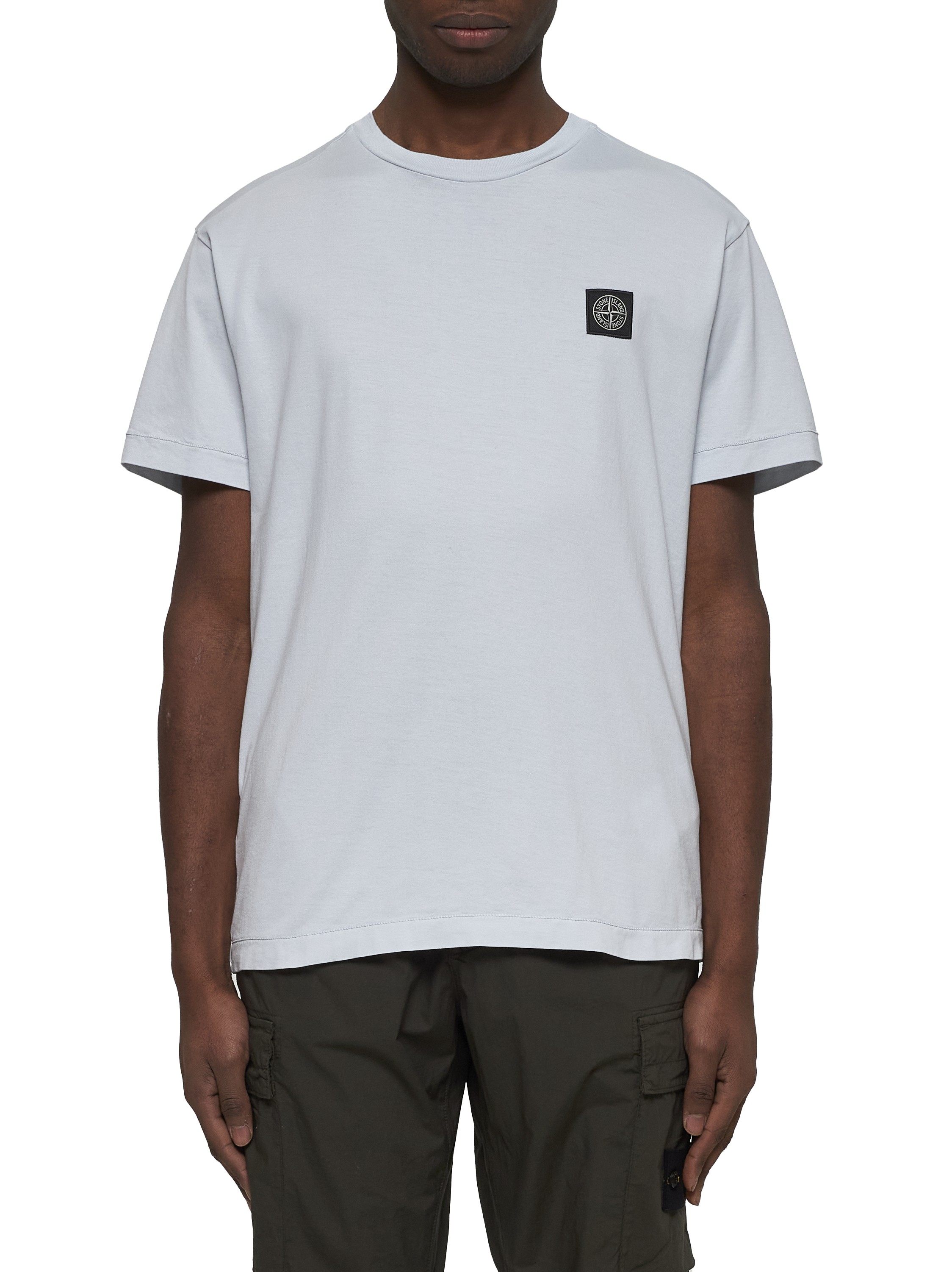 Stone Island T-shirts and Polos Blue K1S152100039S0013V0041 (STONE ISLAND / Tシャツ・カットソー ) | STONE ISLAND (ストーンアイランド)(1)
