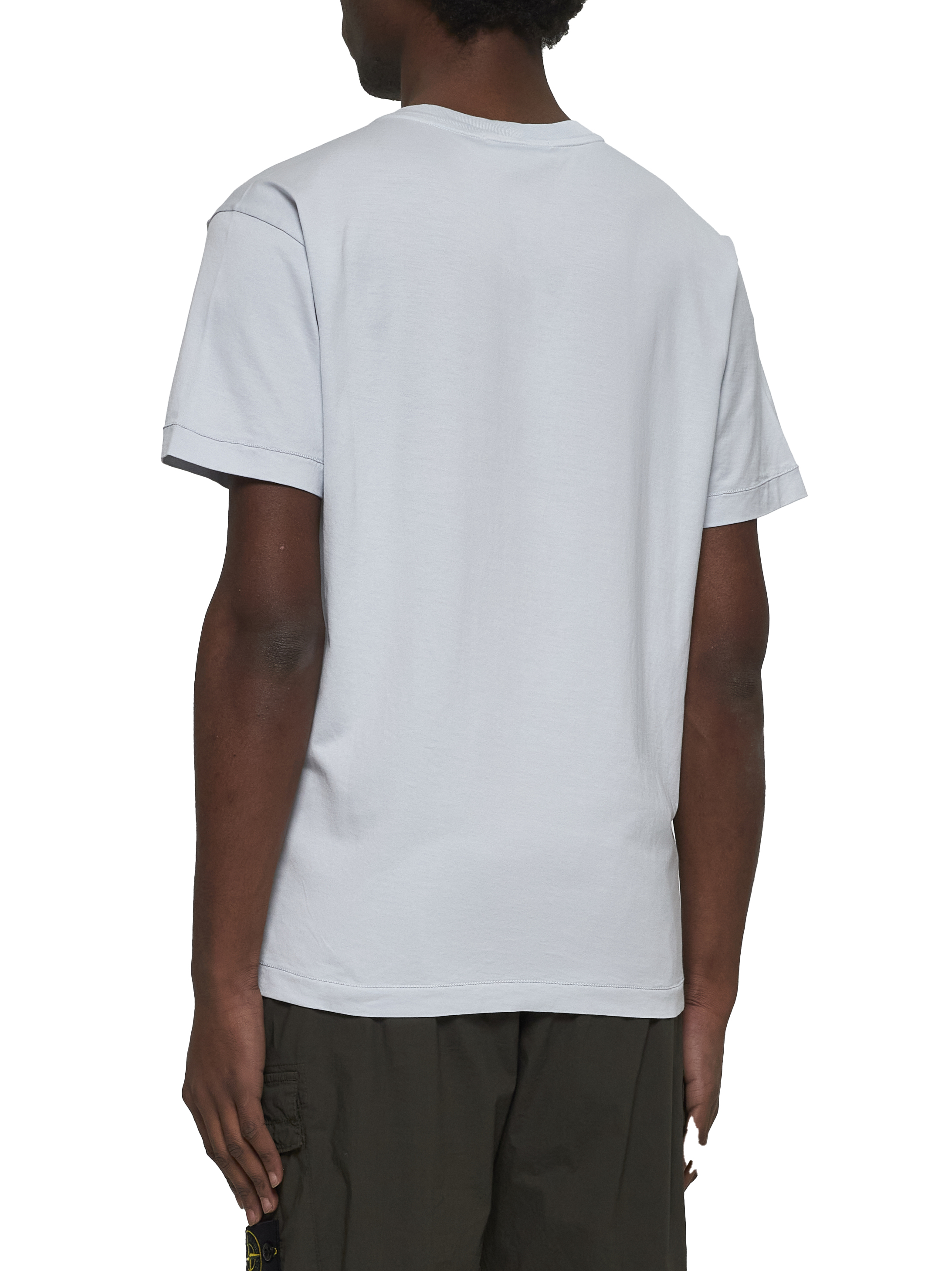 Stone Island T-shirts and Polos Blue K1S152100039S0013V0041 (STONE ISLAND / Tシャツ・カットソー ) | STONE ISLAND (ストーンアイランド)(2)