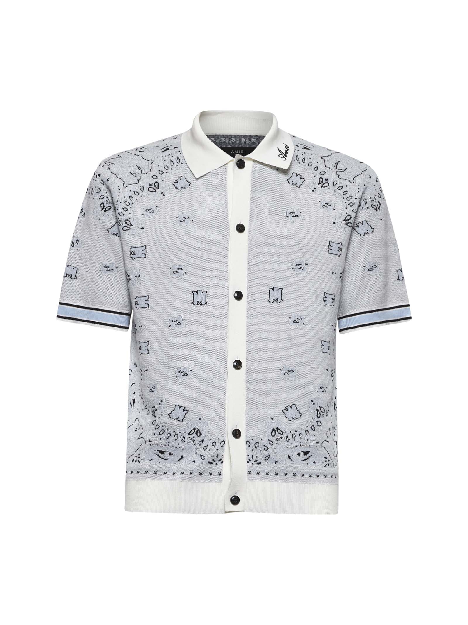 Amiri T-shirts and Polos White AMKNPO1029143 (AMIRI / ポロシャツ ) | AMIRI (アミリ)