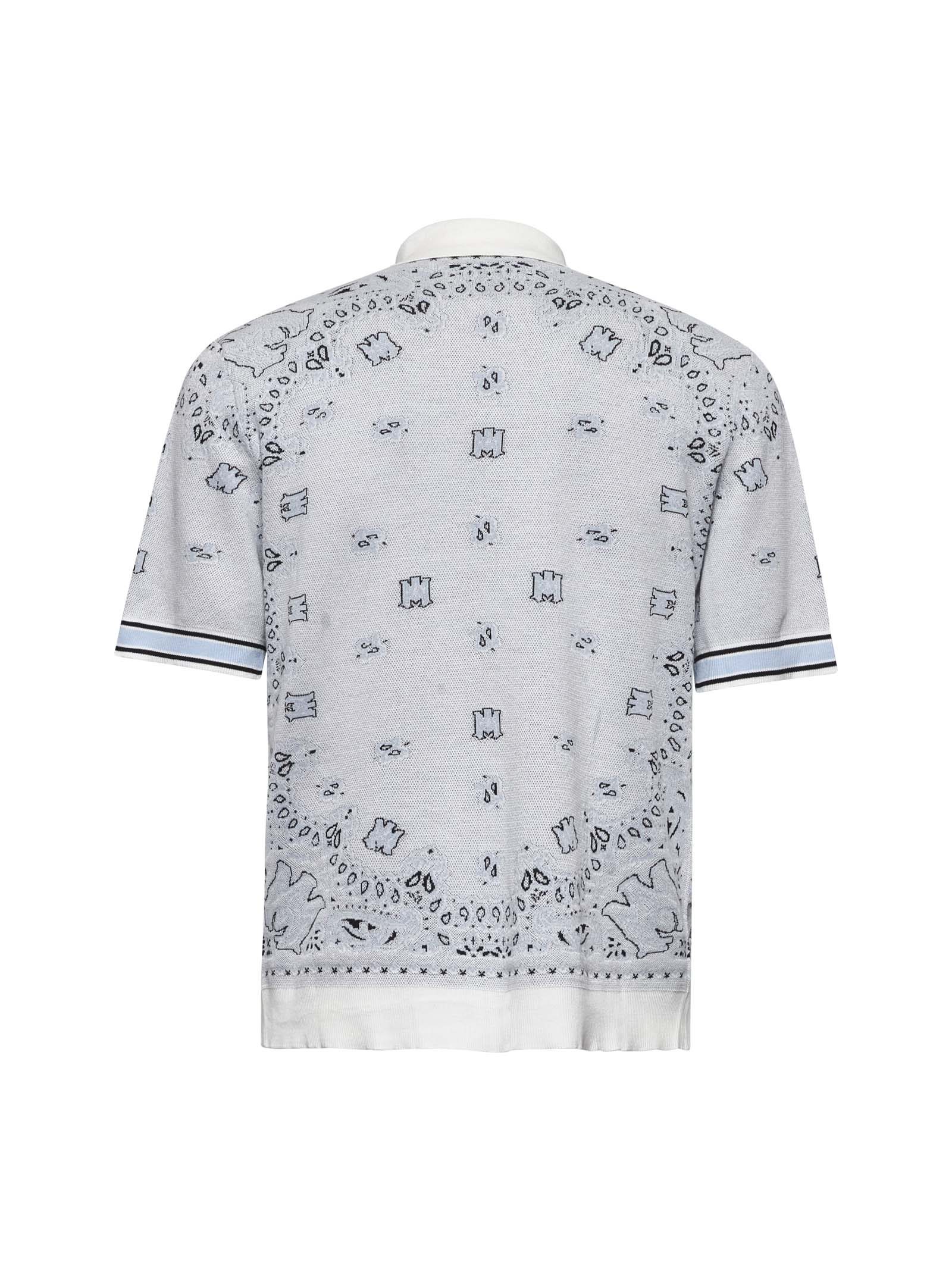 Amiri T-shirts and Polos White AMKNPO1029143 (AMIRI / ポロシャツ ) | AMIRI (アミリ)(1)