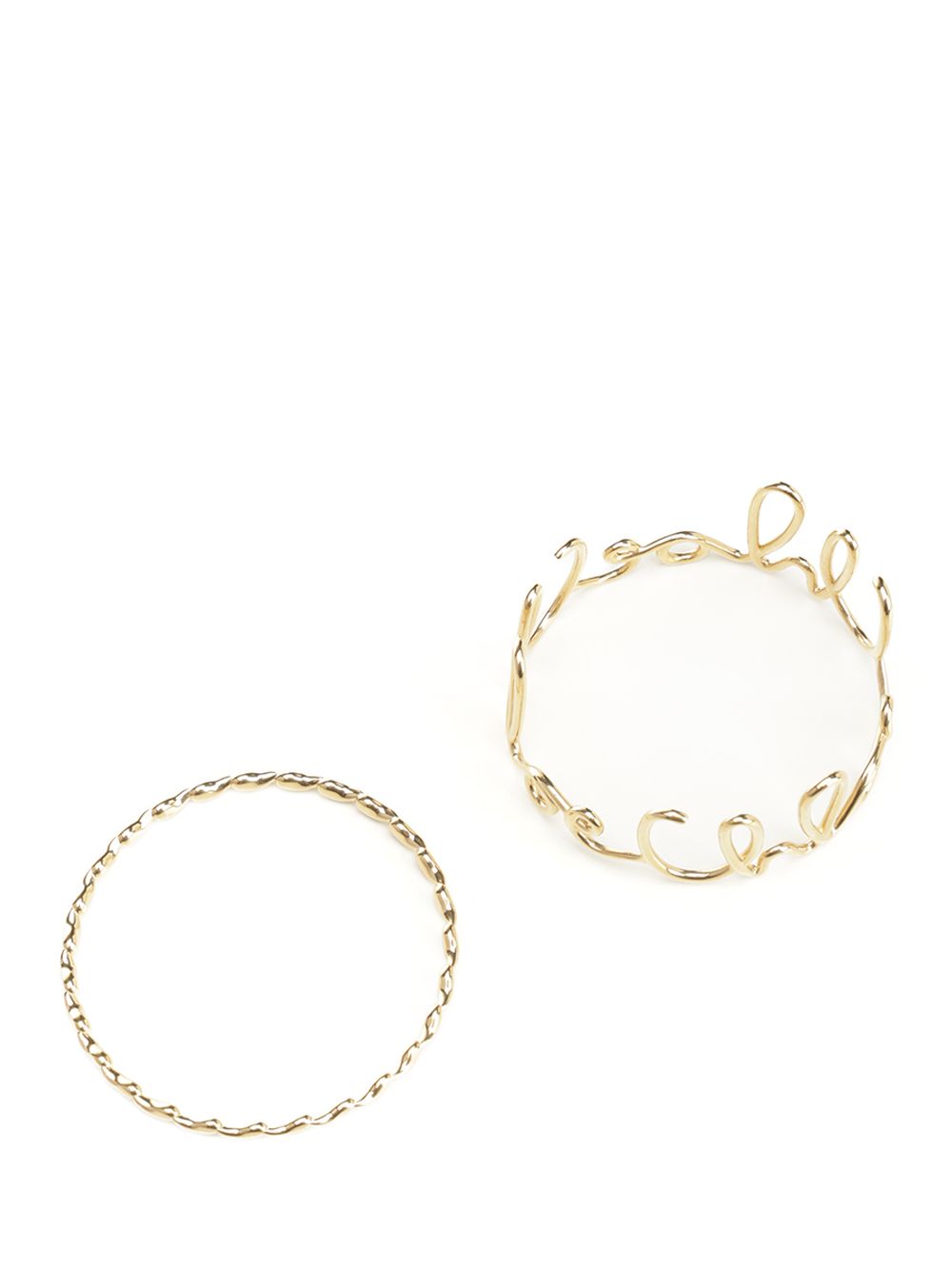 Set of "Chloé Iconic" bracelets CHC24WFB36CB79DC (Chloé / ブレスレット ) | Chloé (クロエ)(1)