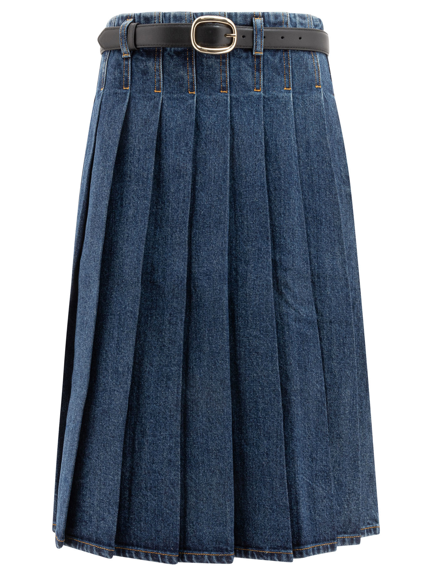 Skirts SS25820MSKBLBLUE (self-portrait / スカート ) | self-portrait (セルフ・ポートレイト)